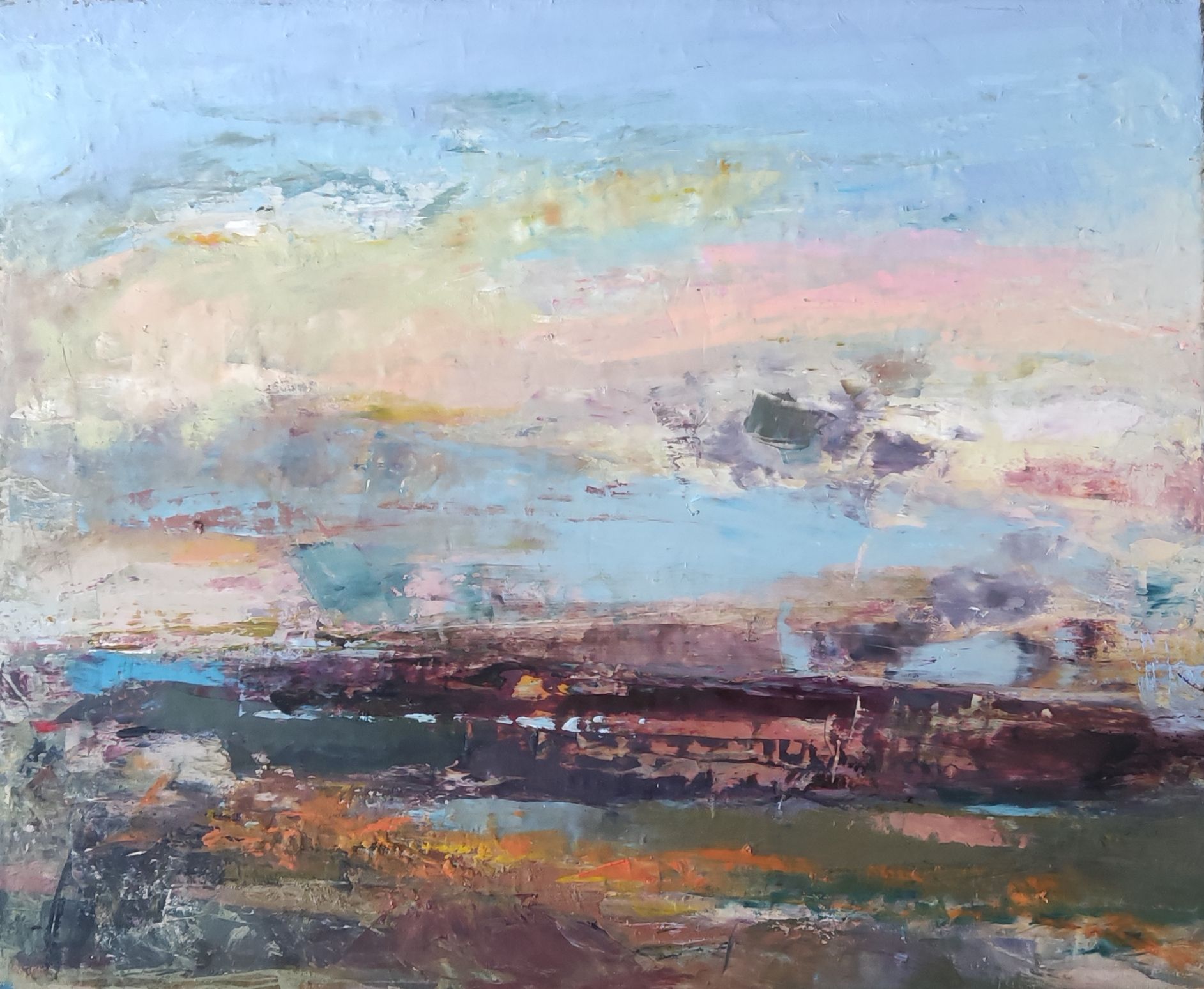 Виктория Шворень (Картина, живопись - 
                  60 x 50 см) Полевые тени