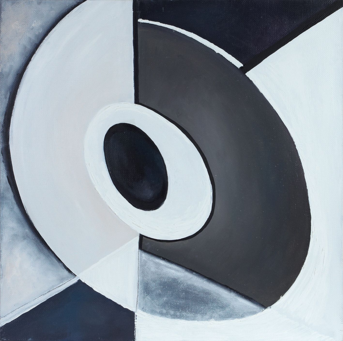 Марина Тийк (Картина, живопись - 
                  60 x 60 см) Дуализм Zero 2