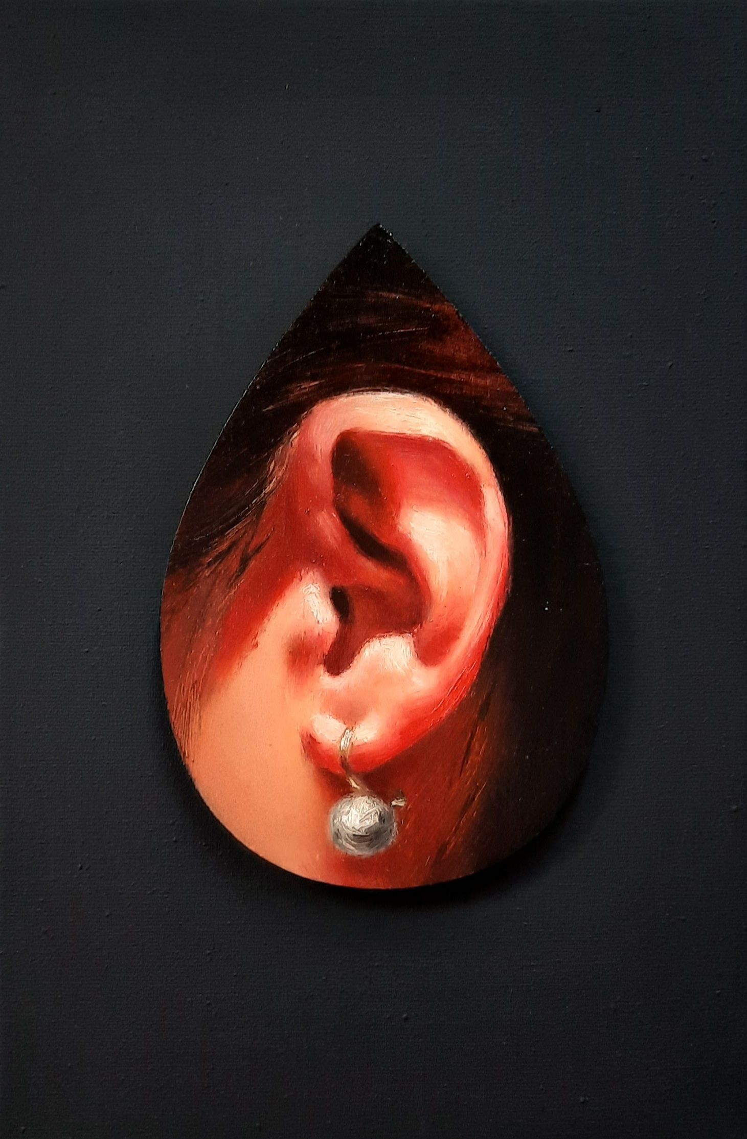 Катерина Бородавченко (Картина, живопись - 
                  20 x 30 см) Девушка с жемчужной серёжкой