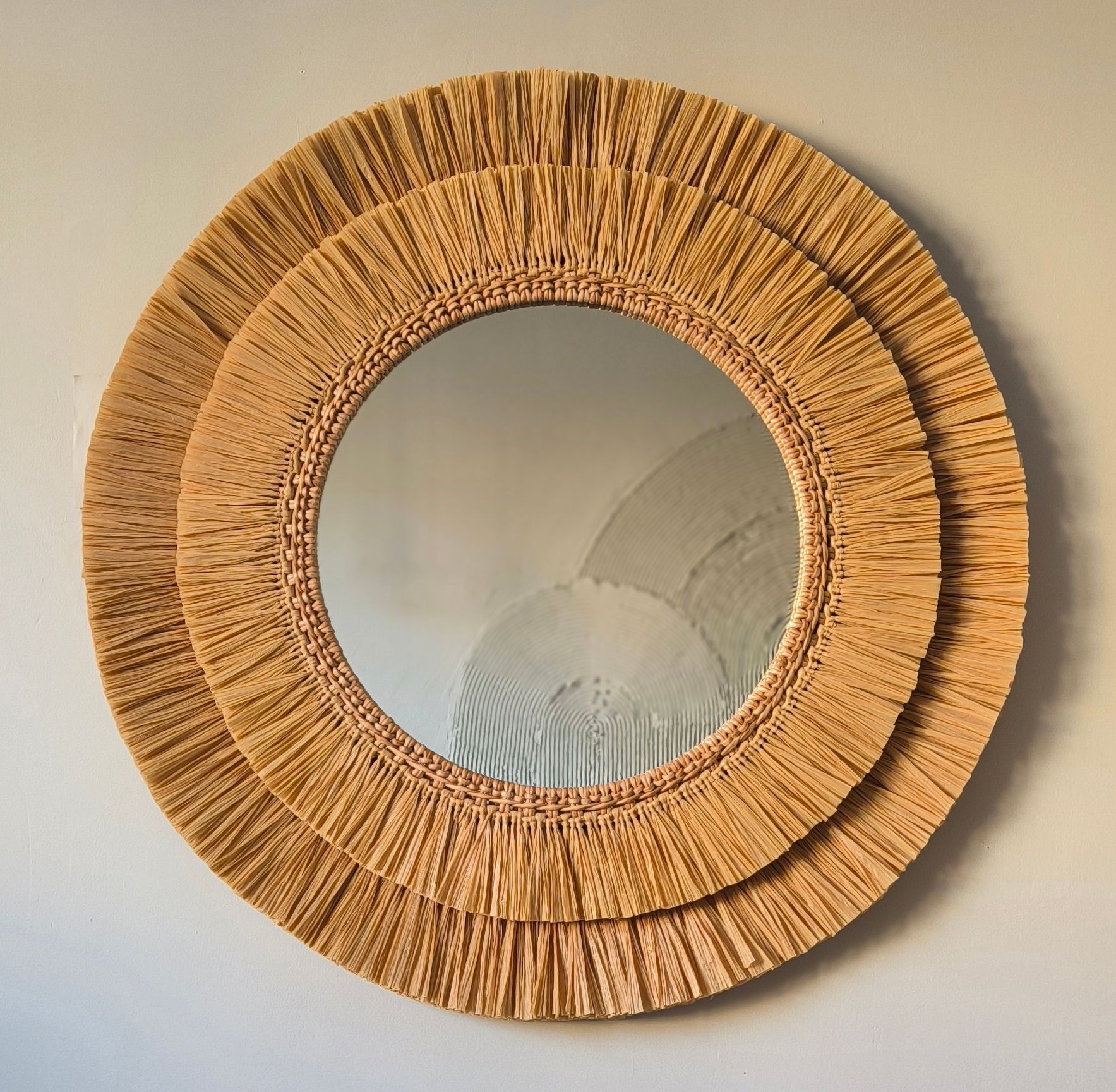 Валерия Корельская (Объект - 
                  87 x 87 см) Зеркало "Солнце"