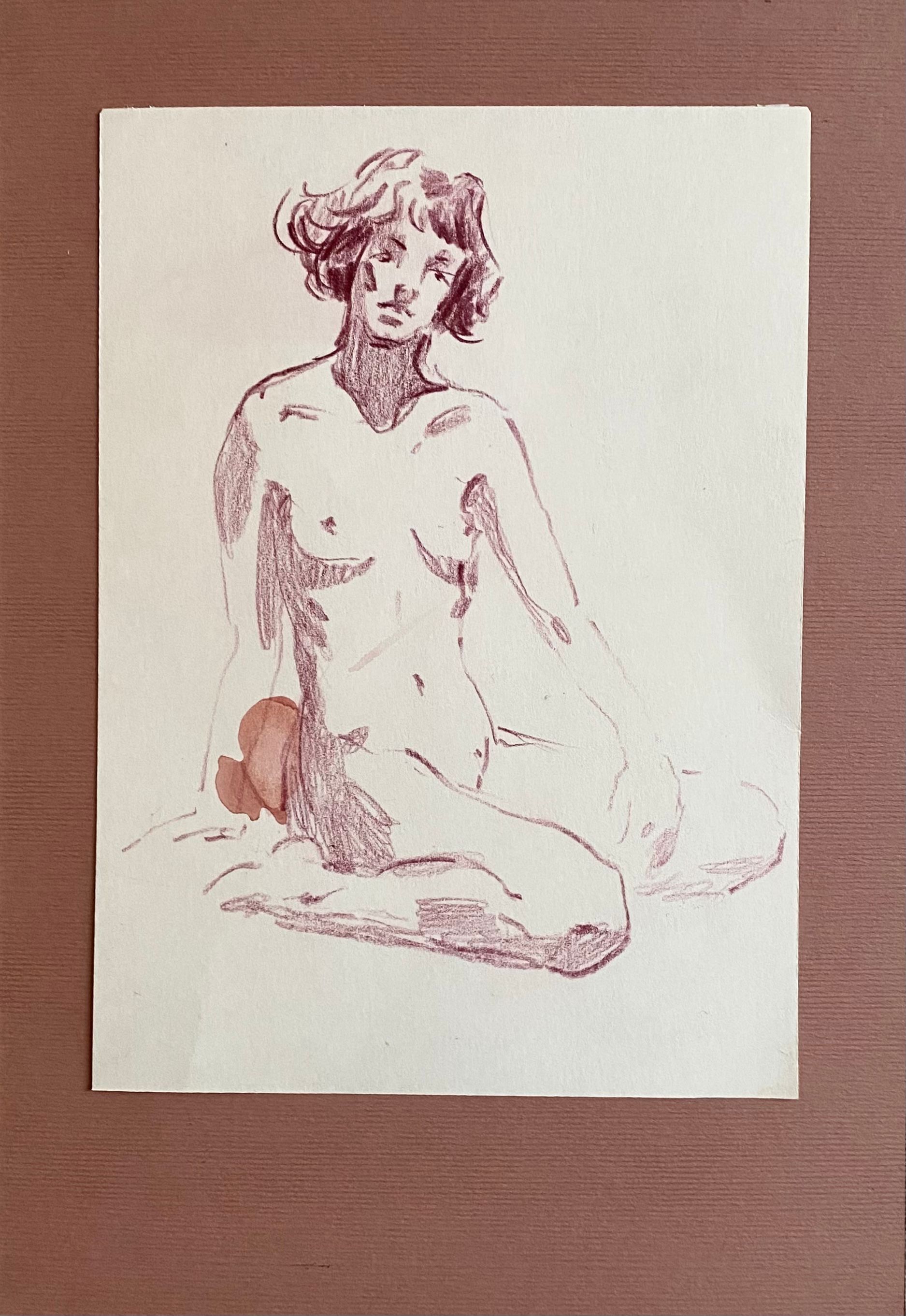 Алина Буглеева (Авторская графика - 
                  12 x 15 см) Maiden