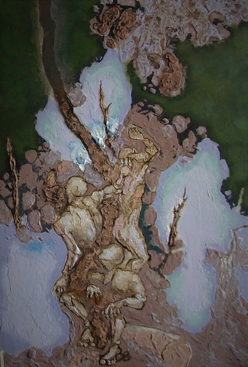 Виктор Сергеевич Комаров (Картина, живопись - 
                  40 x 60 см) Мы уходим...