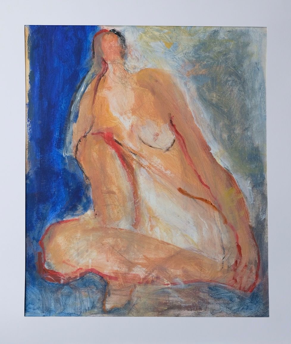 Алина Магомедова (Картина, живопись - 
                  50 x 60 см) Человеческая глина