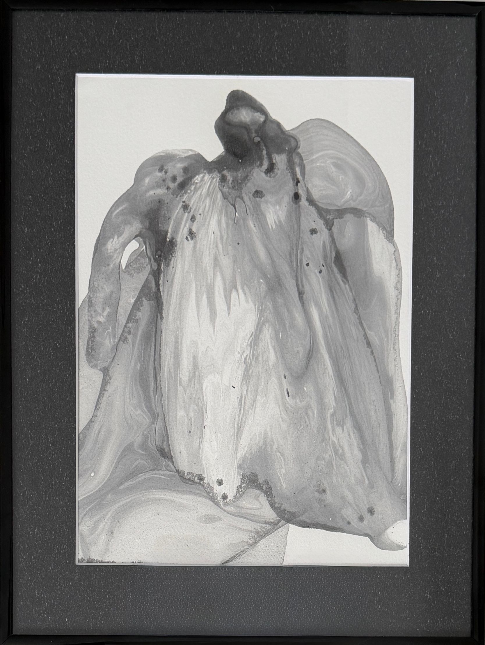 Виктория Марченко (Авторская графика - 
                  30 x 40 см) Black Flow (Long)