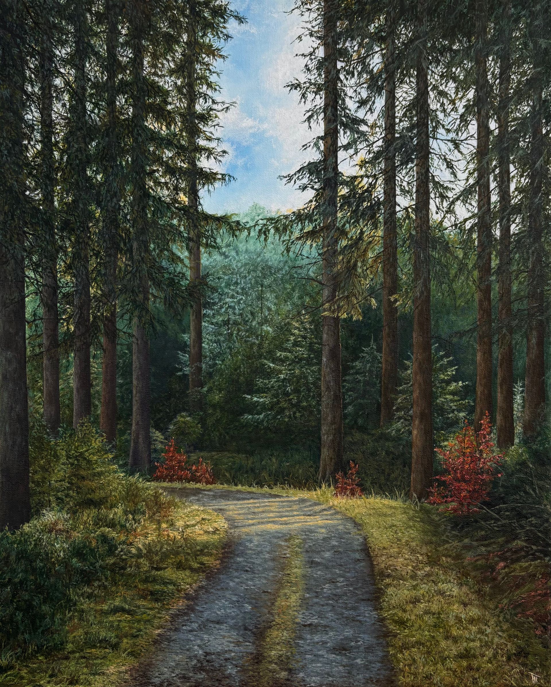 Татьяна Бердникова (Картина, живопись - 
                  40 x 50 см) Дорога
