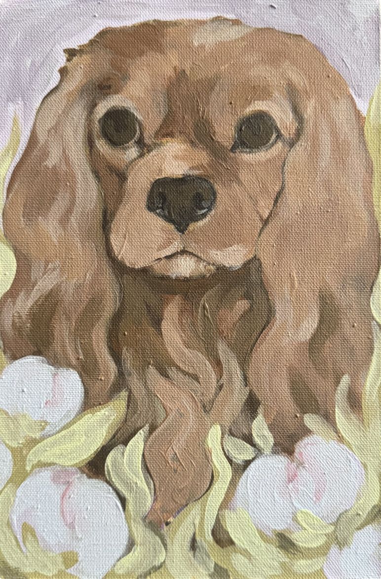 Лилия Шапран (Картина, живопись - 
                  20 x 30 см) Хранитель сада