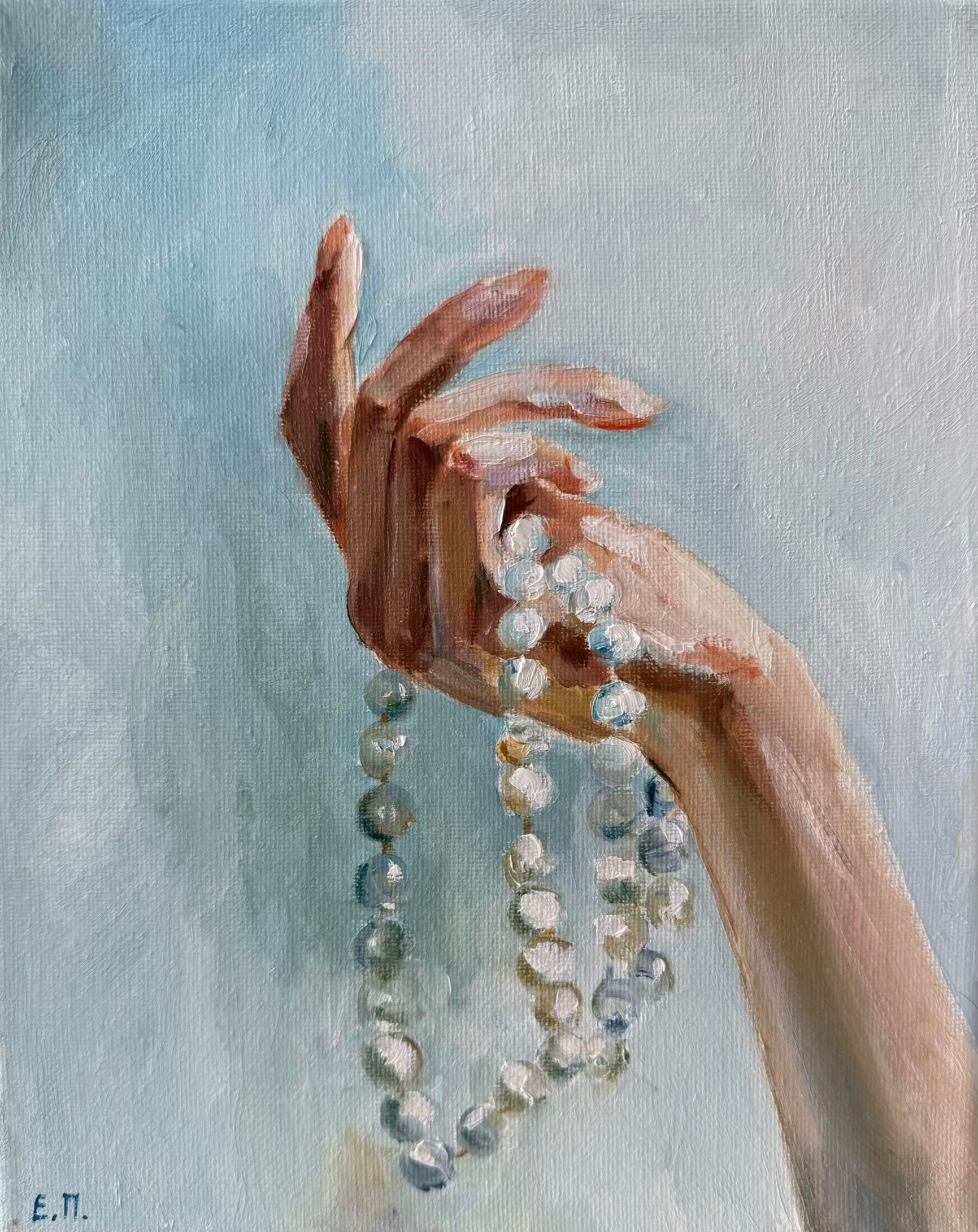 Елена Полищук (Картина, живопись - 
                  20 x 25 см) Нить воспоминаний