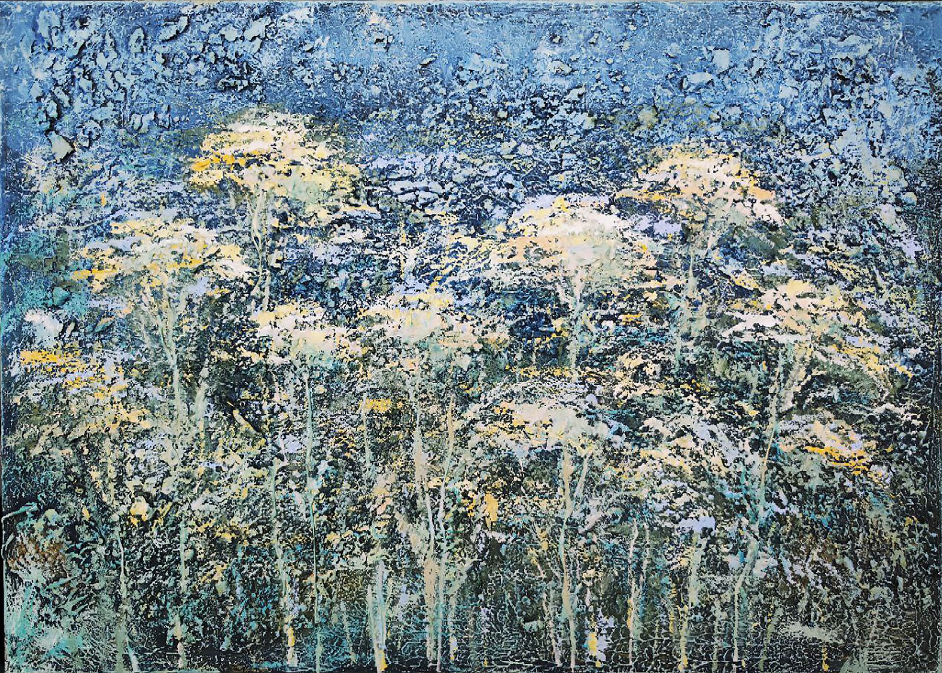 Юлия Клюева (Картина, живопись - 
                  70 x 50 см) Кружевные травы