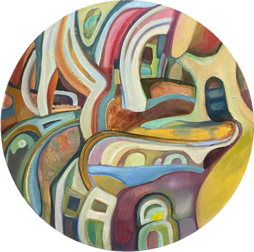 Екатерина Уварова (Картина, живопись - 
                  60 x 60 см) Изменение