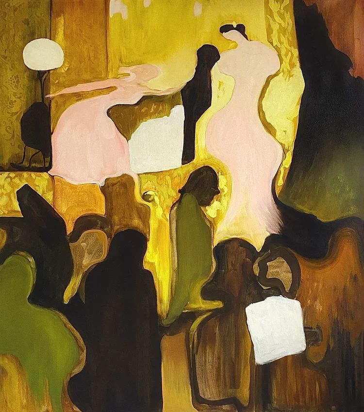 Катя Никитина (Картина, живопись - 
                  125 x 147 см) Маленький театр