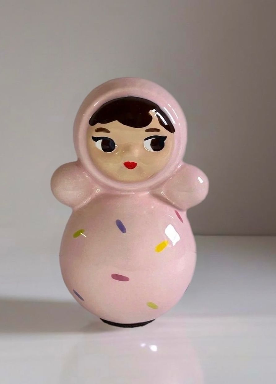 Ирина Веселова (Объект - 
                  7 x 16 см) Неваляшка Машенька Посыпка