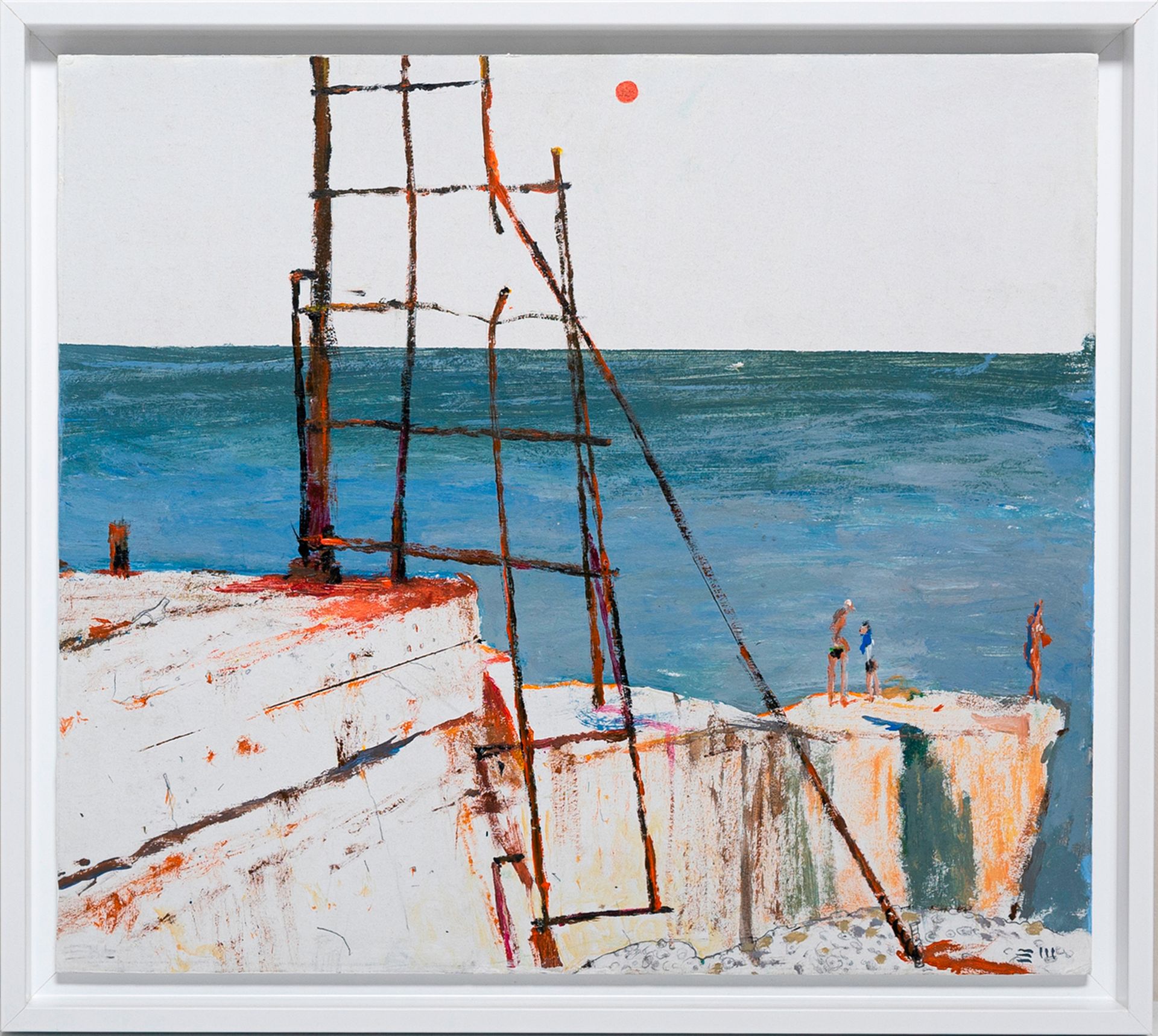 Егор Щаблыкин (Картина, живопись - 
                  34 x 38 см) Решетка