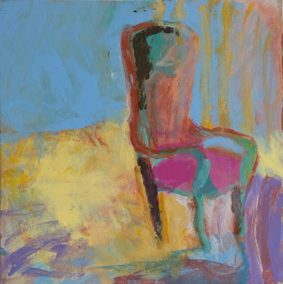 Алина Магомедова (Авторская графика - 
                  30 x 30 см) Стул