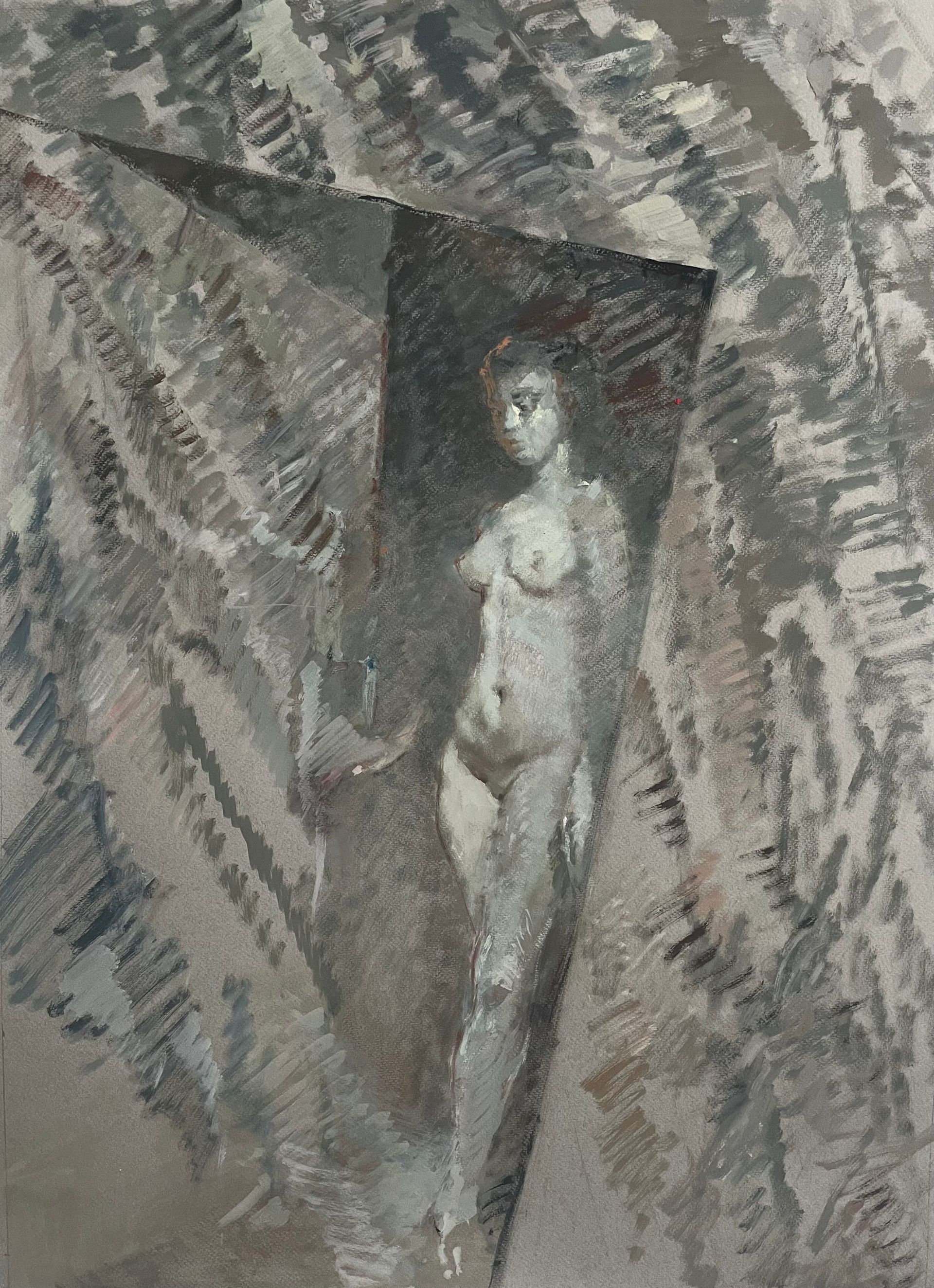 Саша Ярцева (Авторская графика - 
                  55 x 75 см) Лань