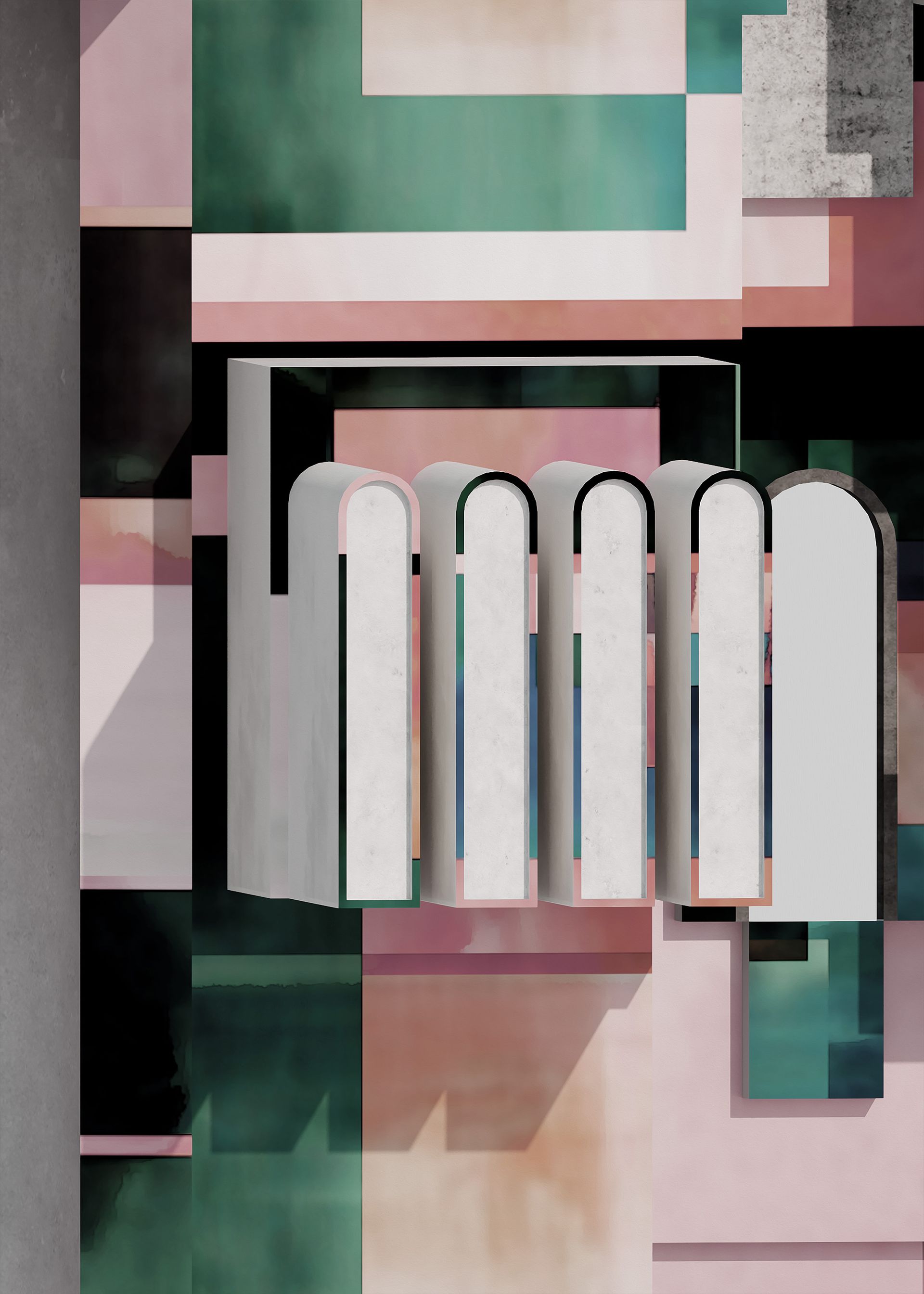 Мария Воробьева (Графика цифровая (принты) - 
                  30 x 40 см) Pastels