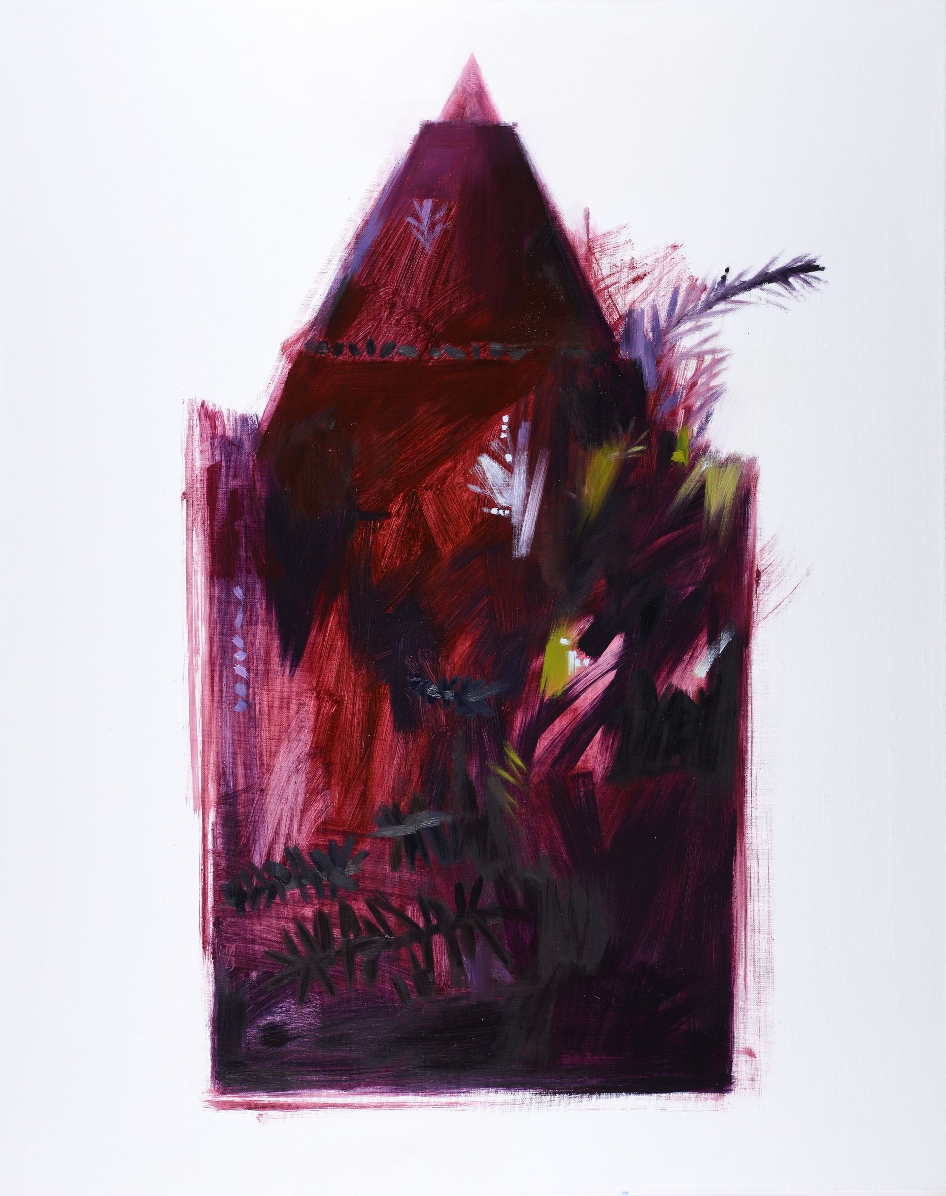 Оля Леонтьева (Картина, живопись - 
                  80 x 100 см) Свекольный дворец