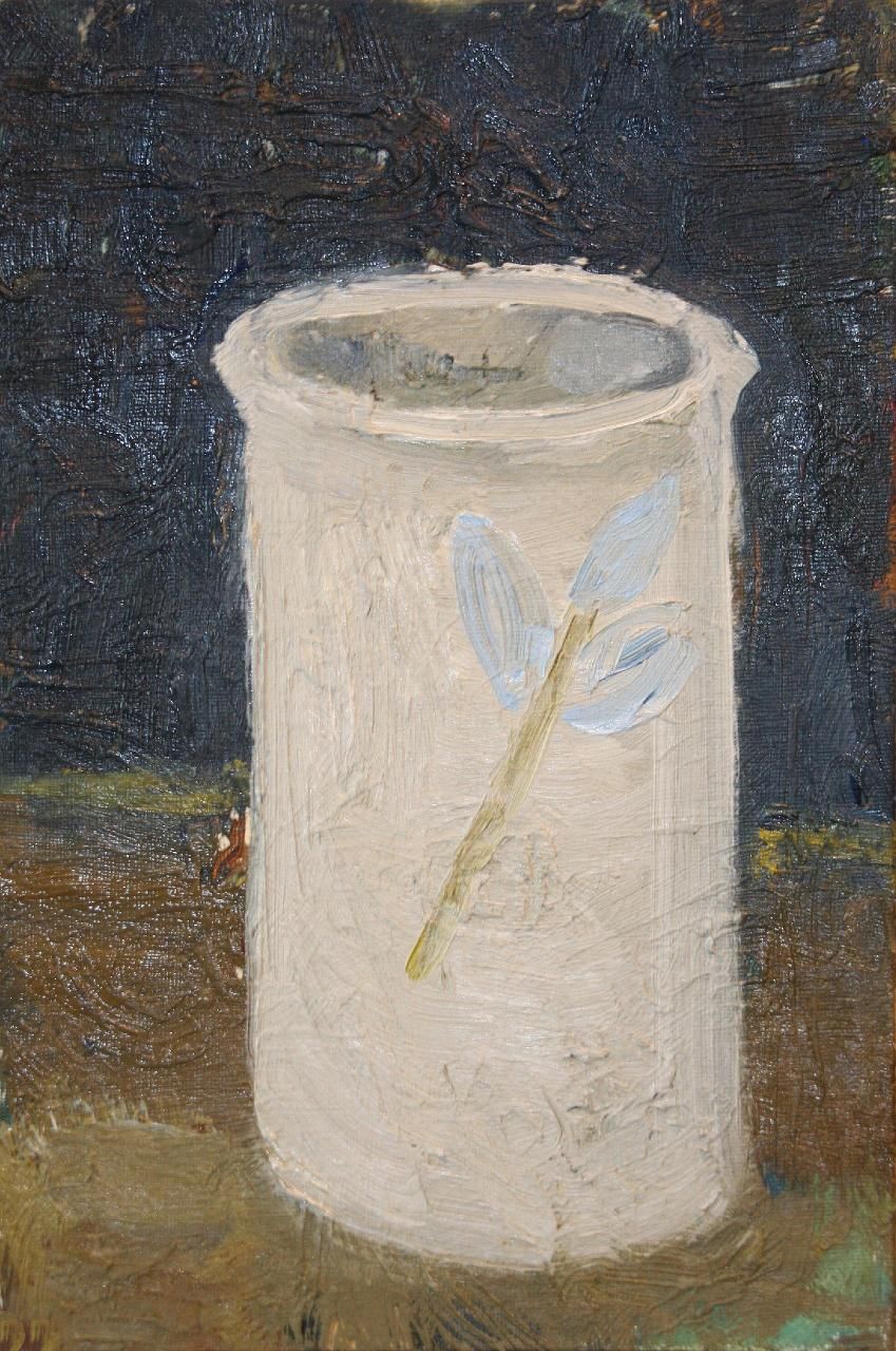 Алексей Фролов-Багреев (Авторская графика - 
                  20 x 30 см) Белая ваза
