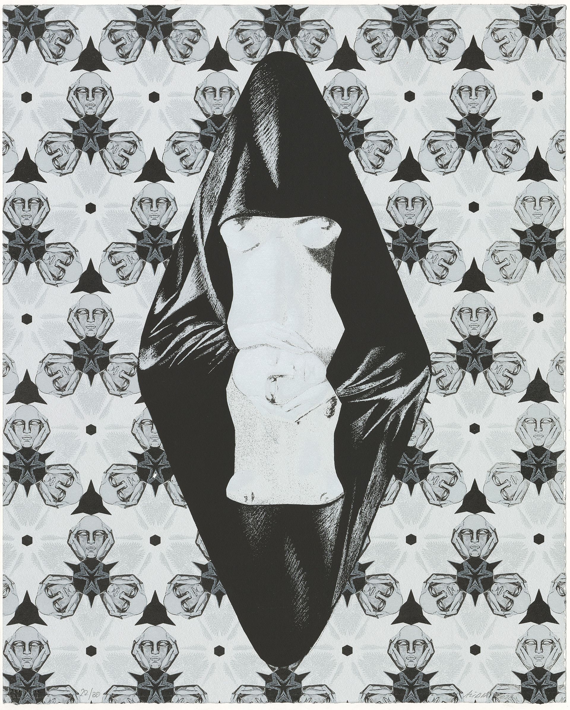 Айдан Салахова (Графика печатная - 
                  50 x 62 см) II