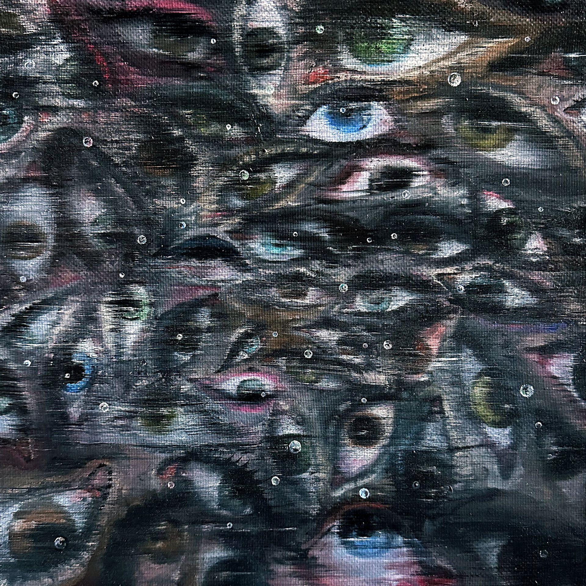 Данила Даренских (Картина, живопись - 
                  30 x 30 см) Последняя капля