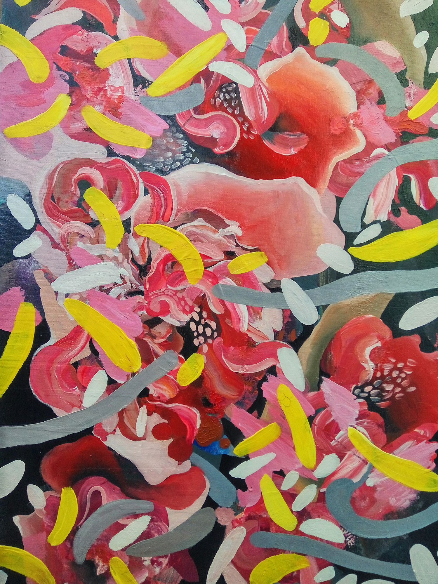 Tasha ARTZOLOTOE (Картина, живопись - 
                  50 x 70 см) Цветы земных желаний