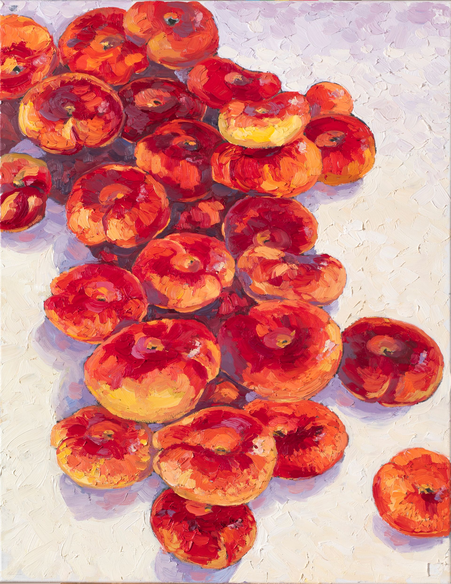 Марианна Чайка (Картина, живопись - 
                  70 x 90 см) Персики. Часть II