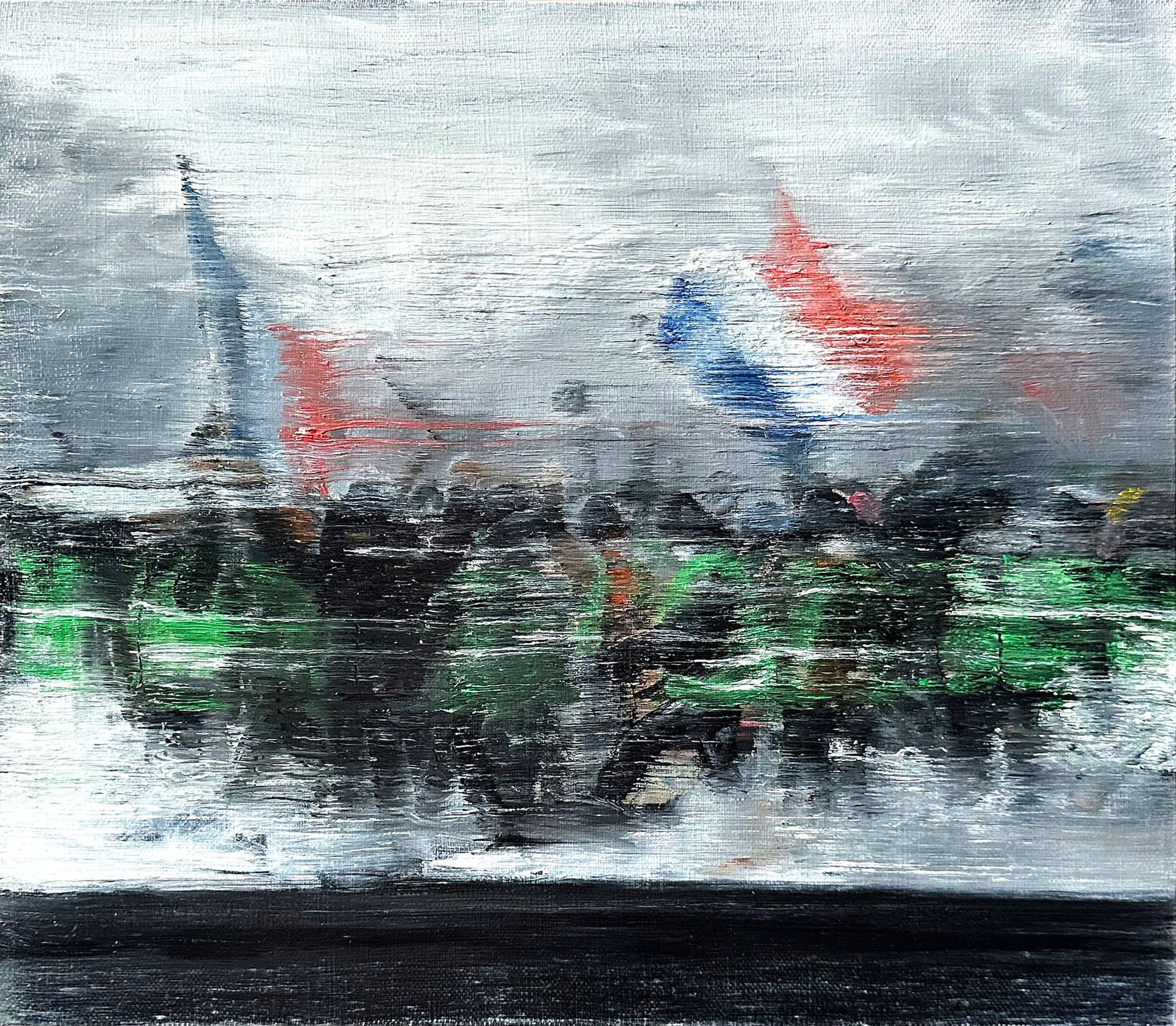 Данила Даренских (Картина, живопись - 
                  35 x 30 см) Welcome to Paris