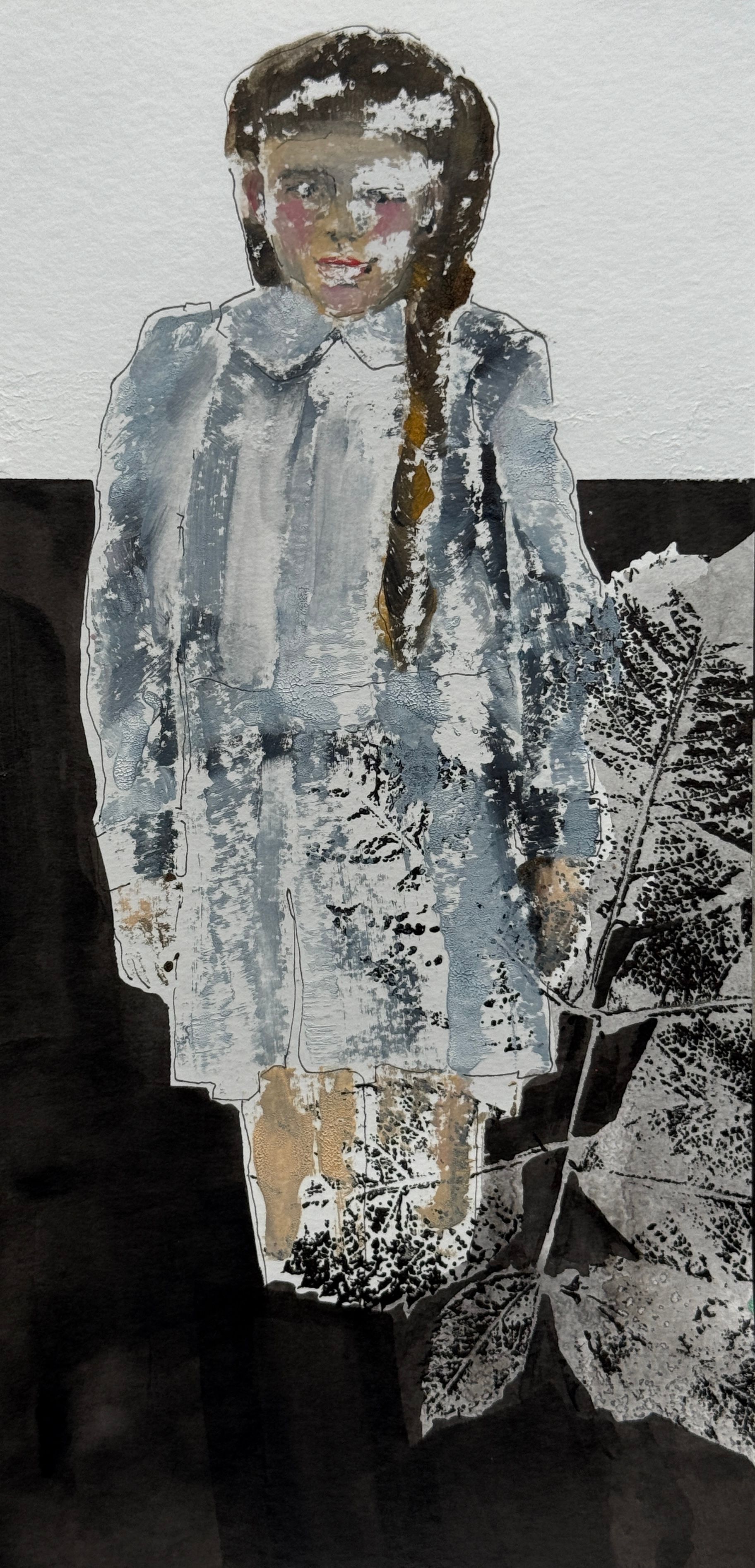 Инна Сумина (Графика печатная - 
                  14.5 x 29.6 см) Это было давно, это было вчера