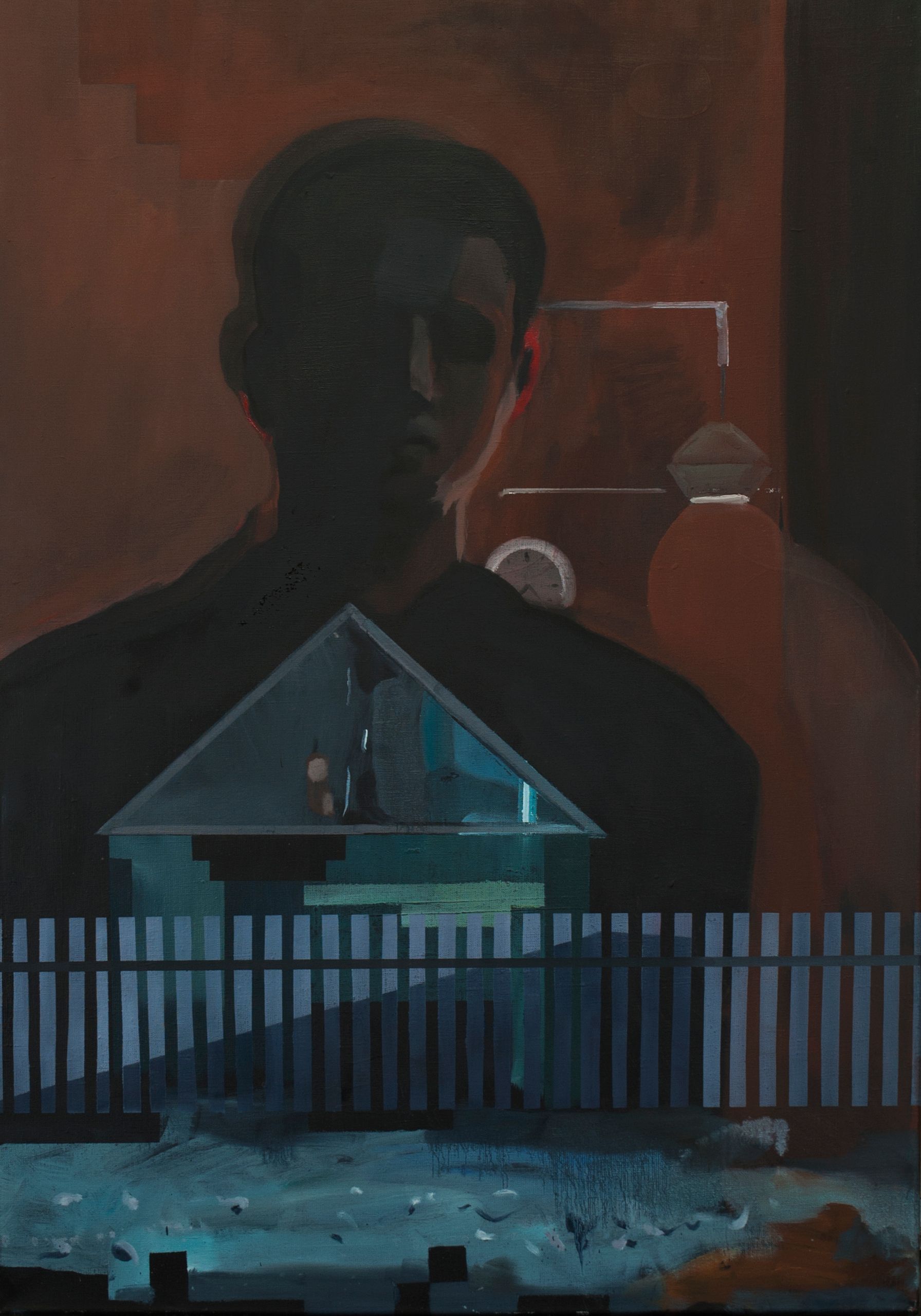 Анна Мельниченко (Картина, живопись - 
                  70 x 100 см) Отражение