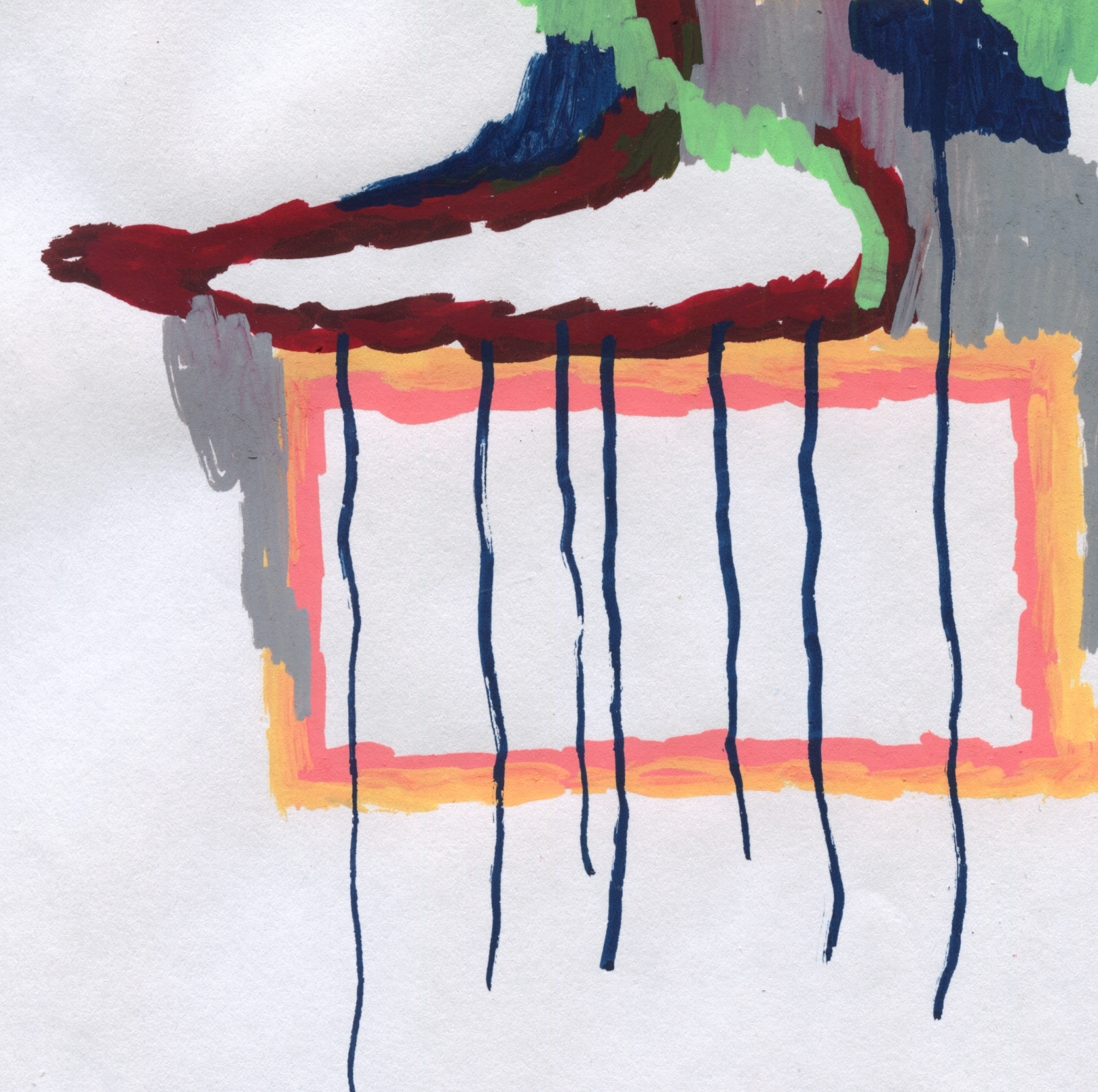 Дмитрий Кавка (Авторская графика - 
                  20.5 x 26.5 см) Человек