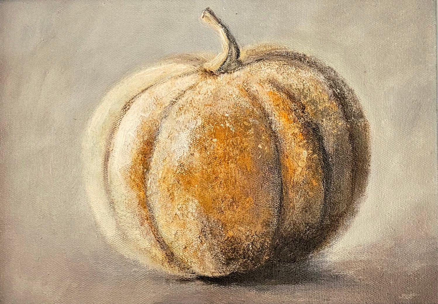 Людмила Пономарева (Картина, живопись - 
                  35 x 25 см) Тыква