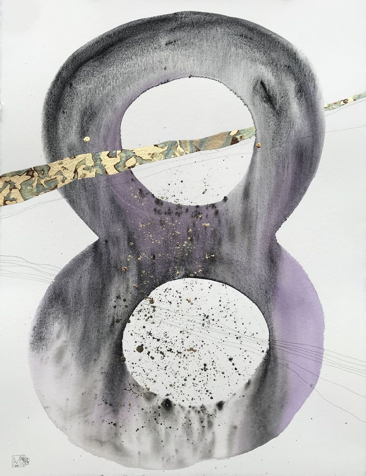 Мари Агаркова (Авторская графика - 
                  56 x 76 см) Влечение