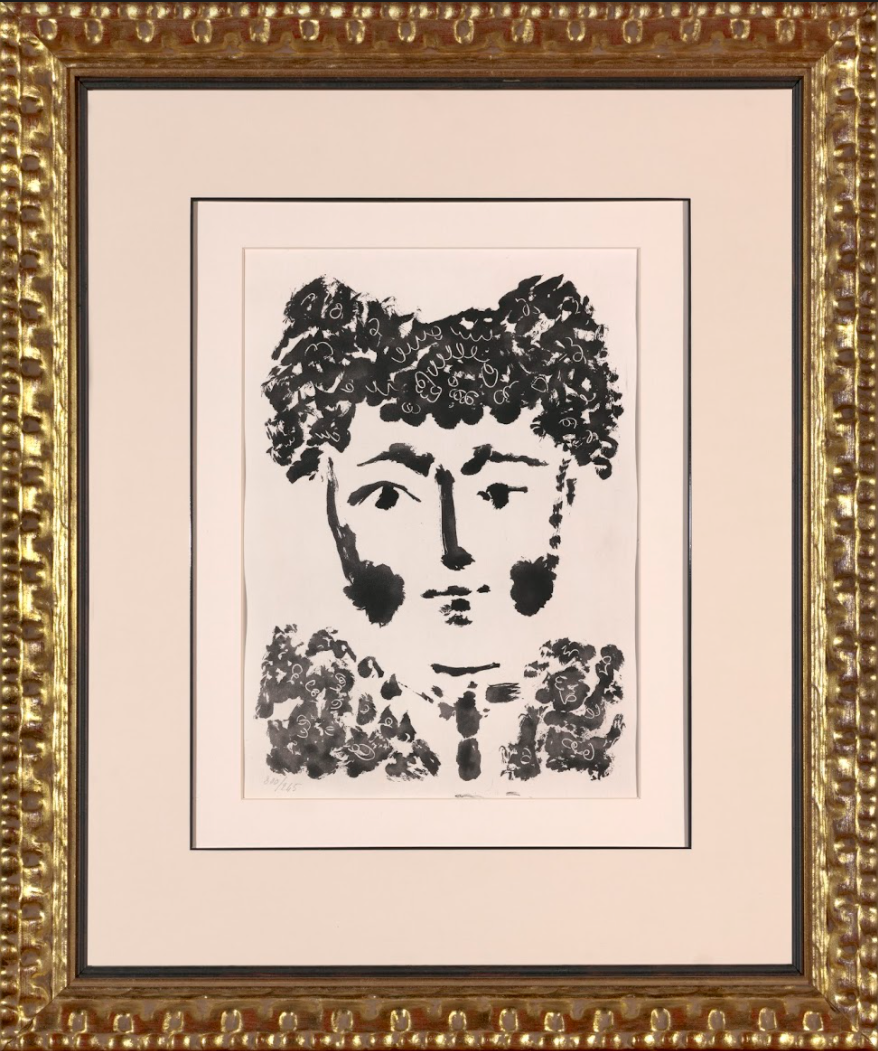 Пабло Пикассо (Графика печатная - 
                  57.5 x 68.5 см) Тореадор