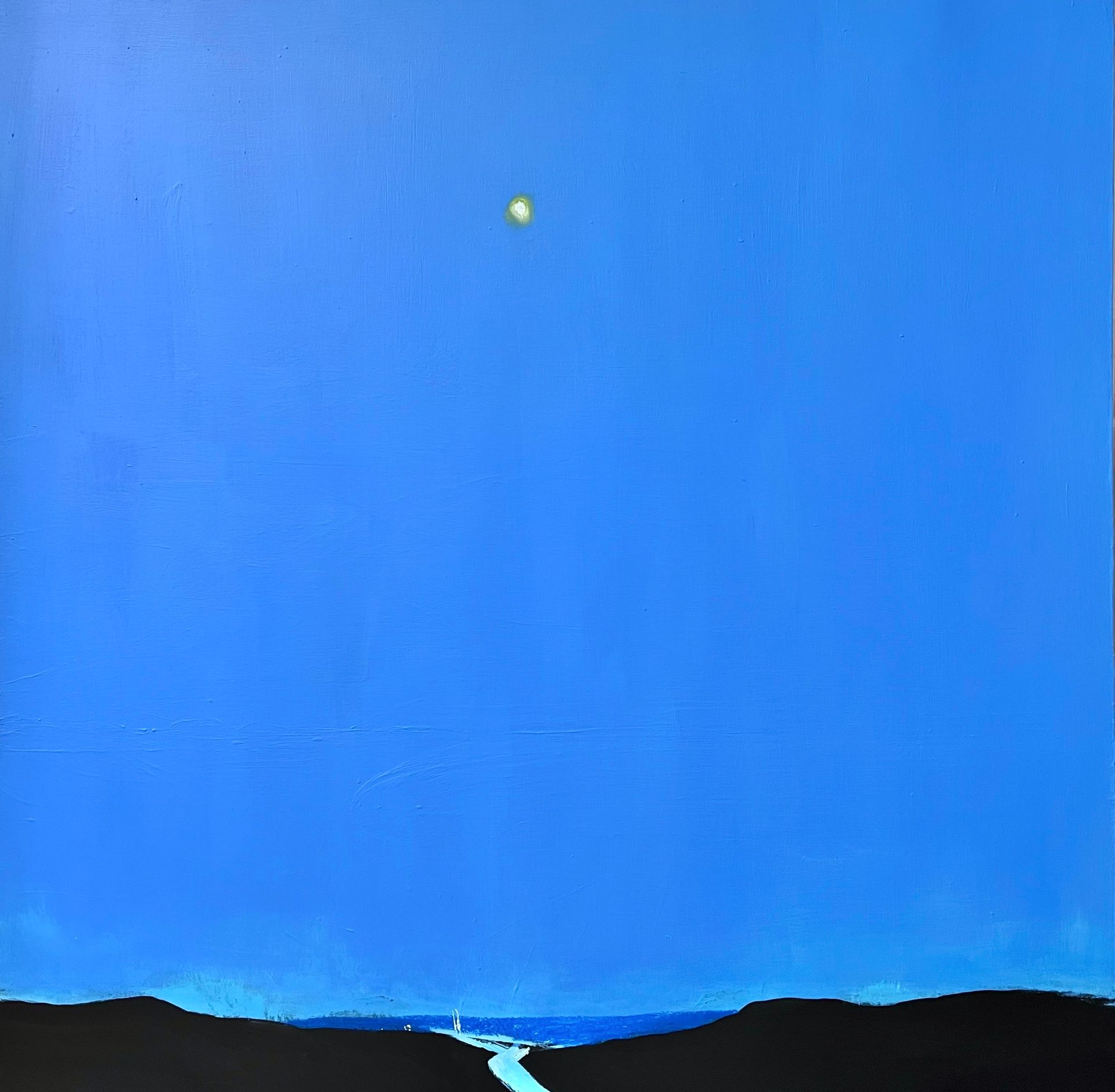 Анна Ганина (Картина, живопись - 
                  100 x 100 см) Calmness