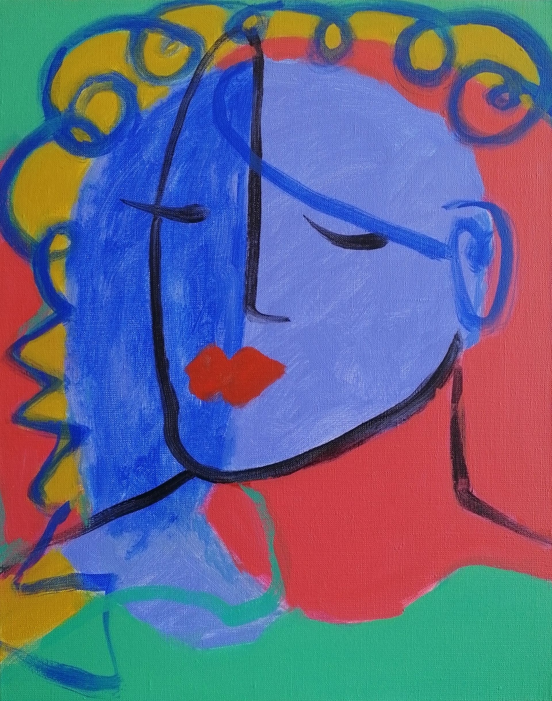 Елена Науширванова (Картина, живопись - 
                  40 x 50 см) Без названия