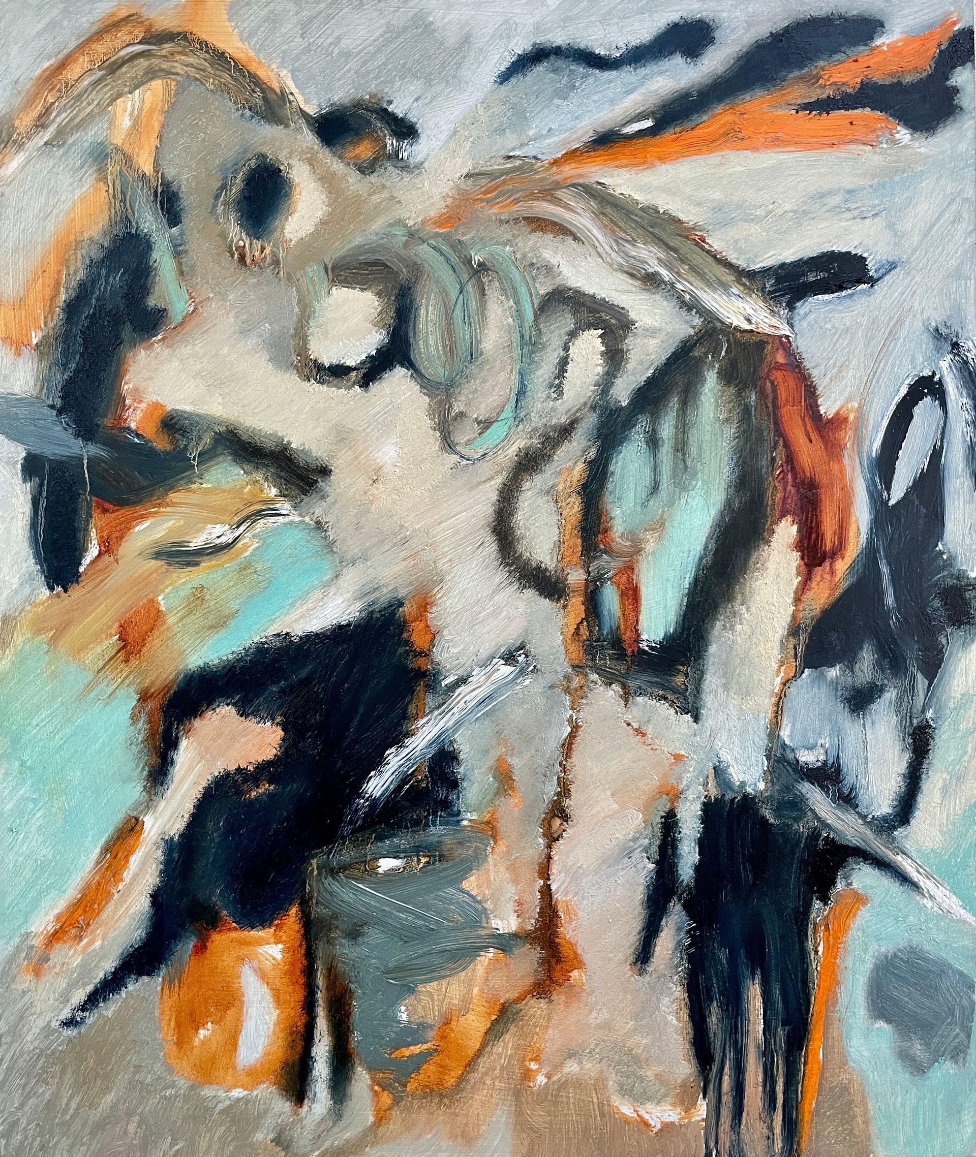 Герман Журавский (Авторская графика - 
                  50 x 60 см) Время коротко