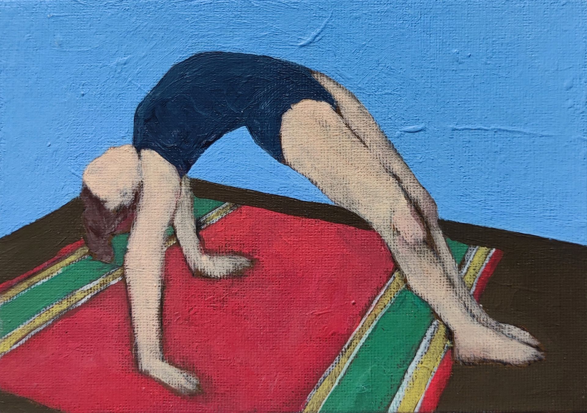 Дарья Петухова (Авторская графика - 
                  18 x 13 см) Спортсменка