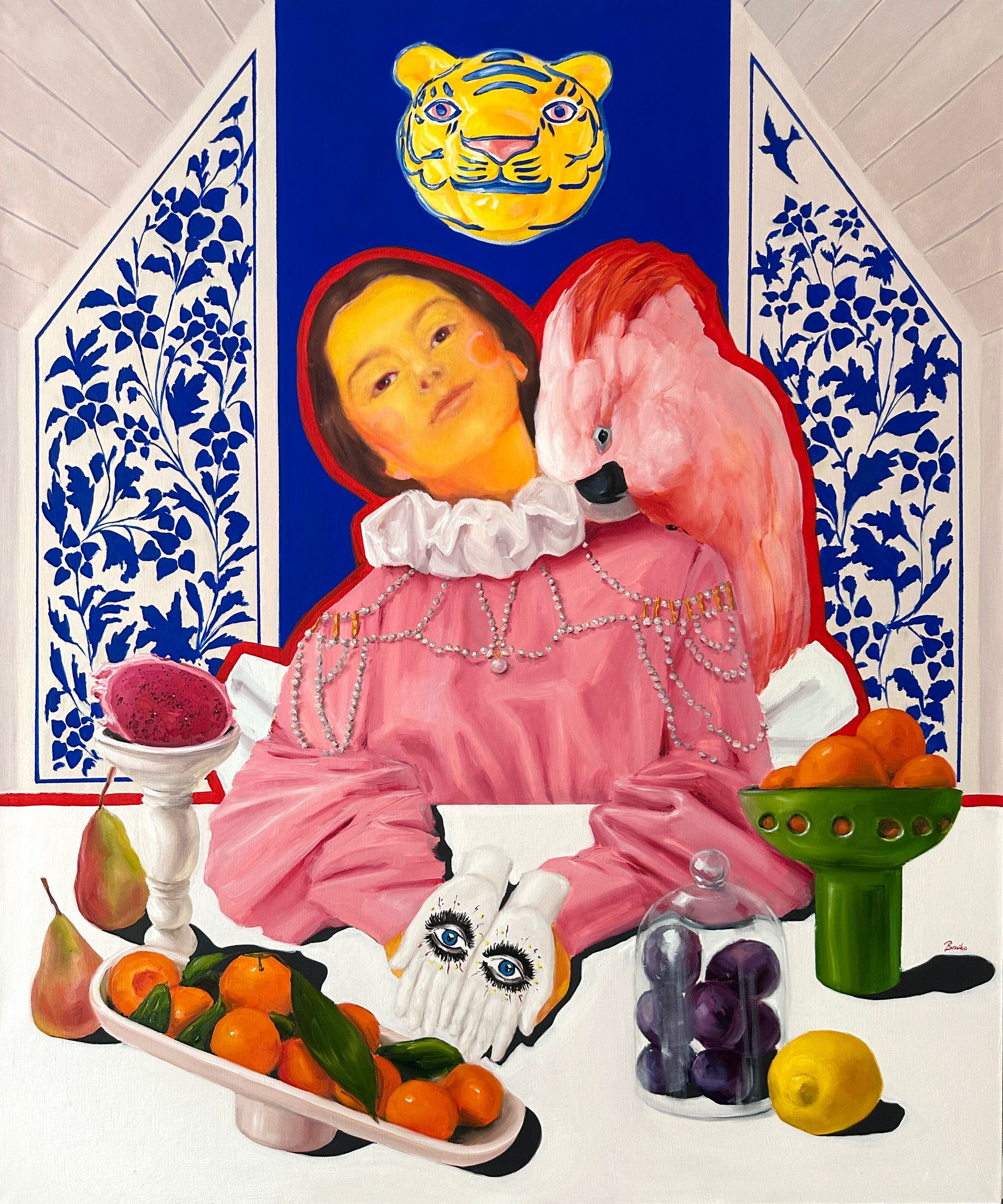 Катерина Брайко (Картина, живопись - 
                  100 x 120 см) Равновесие