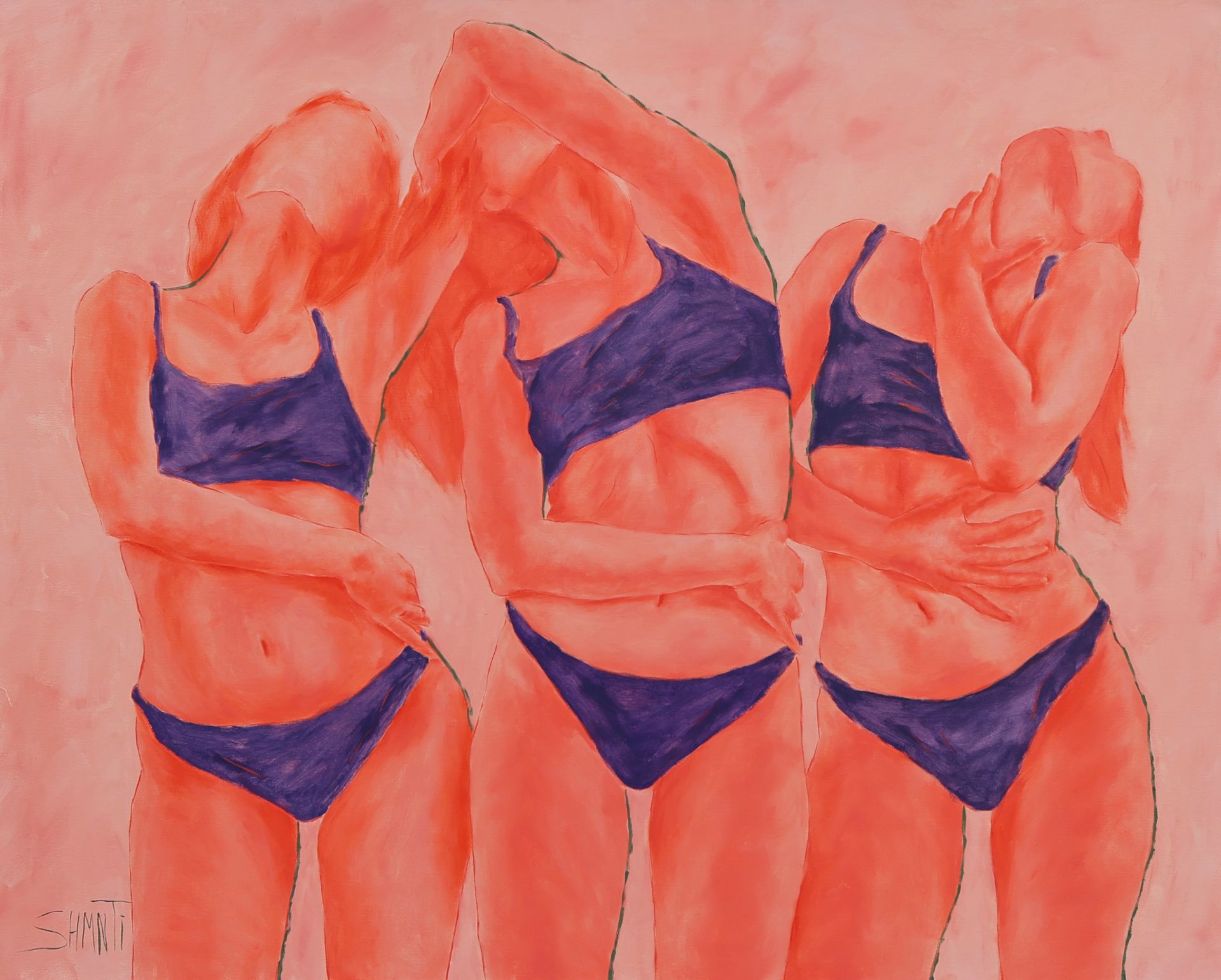 Shomina Ti (Картина, живопись - 
                  150 x 120 см) Танец