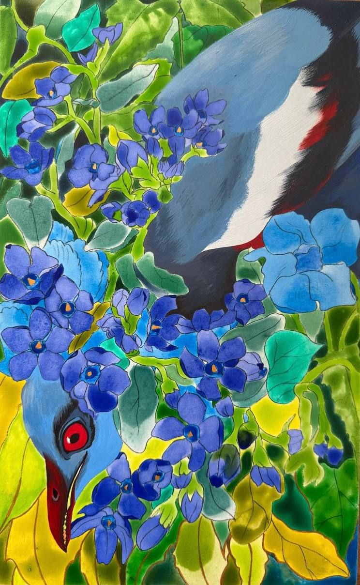 Юлия Кривозубова (Авторская графика - 
                  21 x 33 см) Из серии "Яблоки и груши"