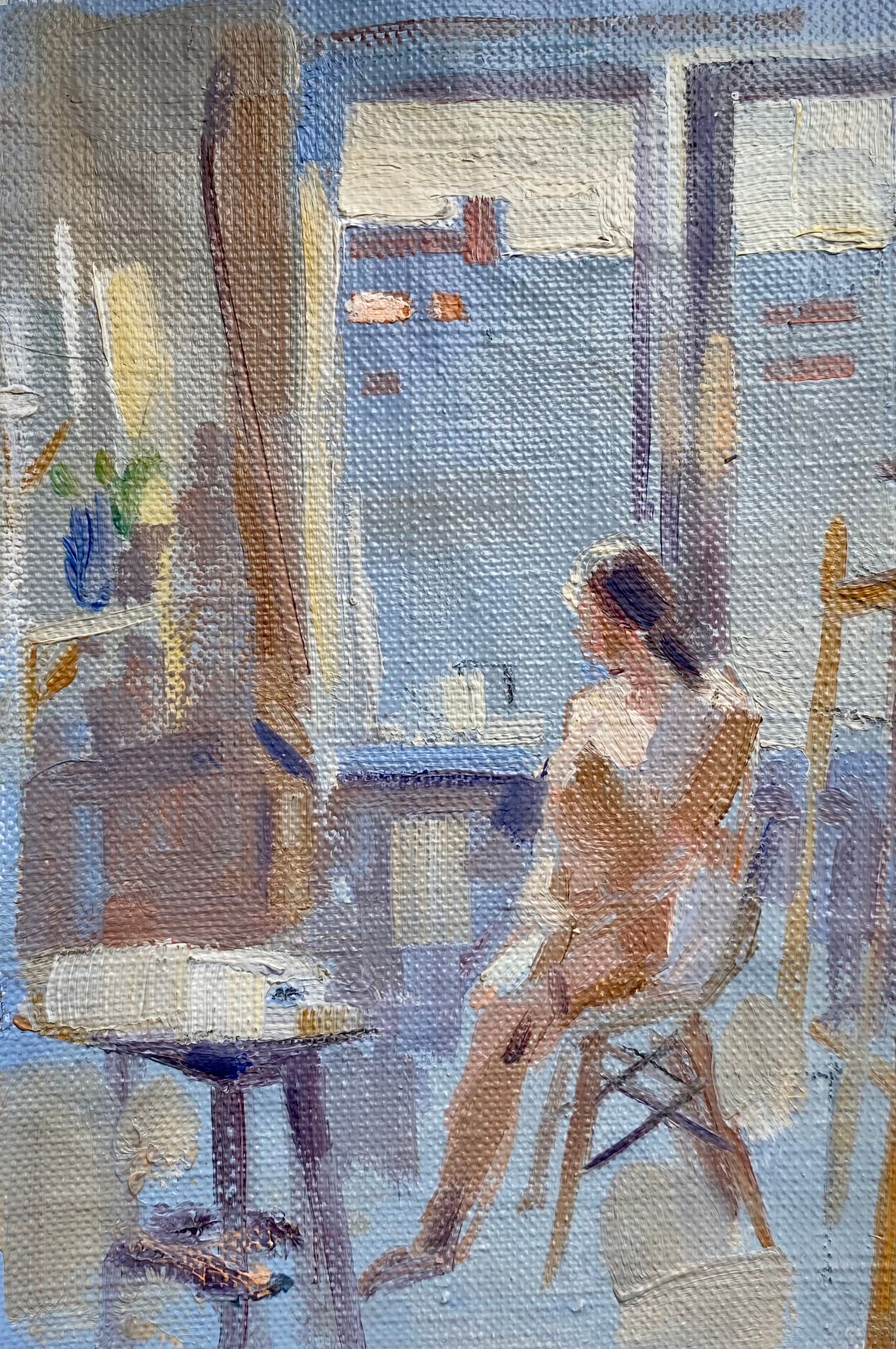 Алина Буглеева (Картина, живопись - 
                  12 x 18 см) Утро