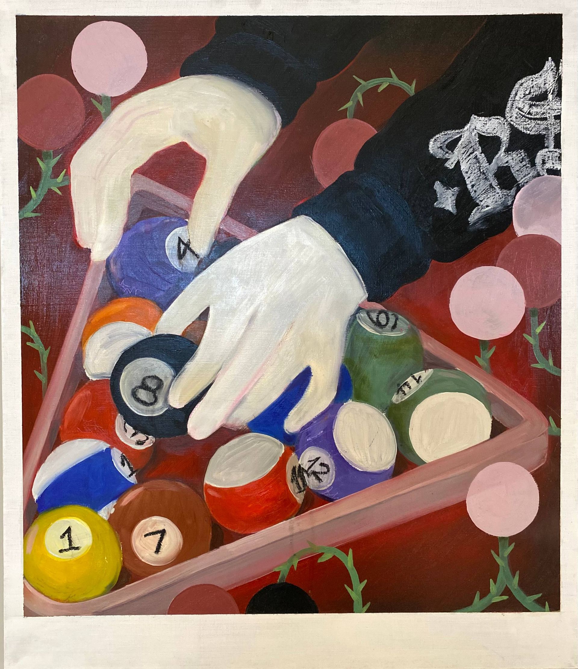 Сергей RUSICH (Картина, живопись - 
                  60 x 70 см) Игра на ощупь