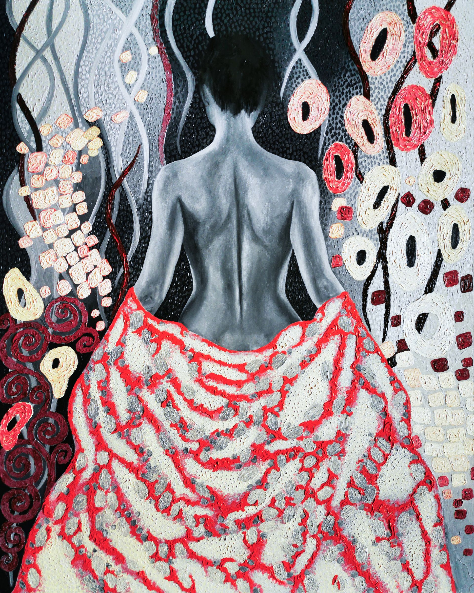 Елена Сорока (Картина, живопись - 
                  80 x 100 см) Whispers of Transformation
