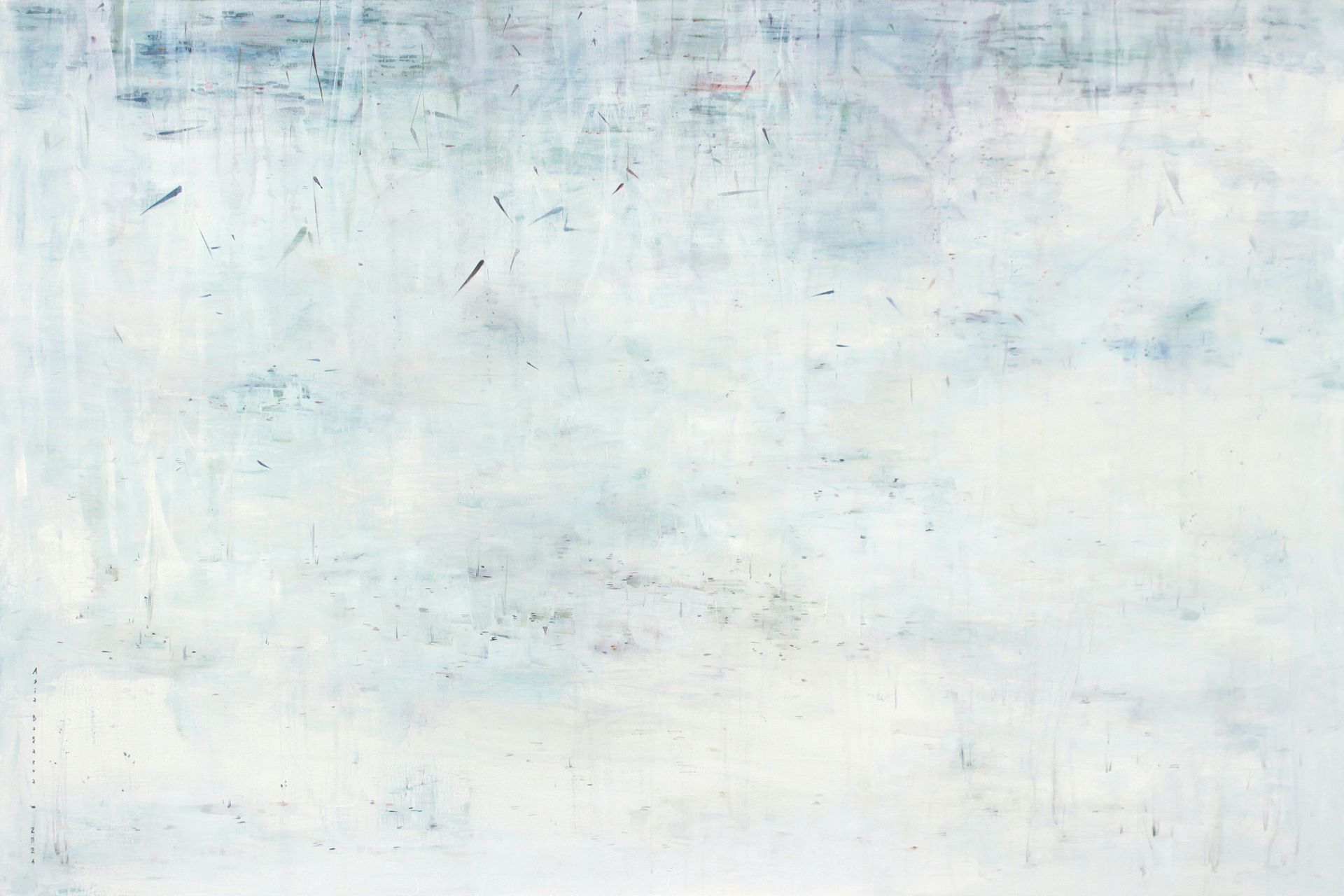 Ася Багаева (Картина, живопись - 
                  180 x 120 см) Утренняя тишина (Morning silence)