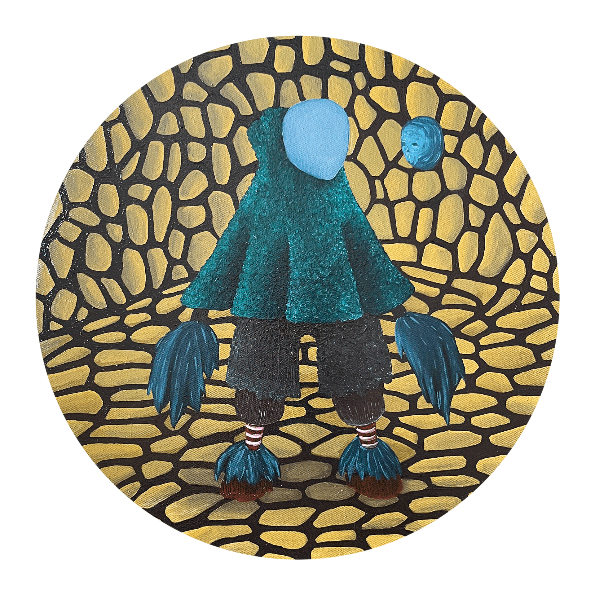 Леша Мелки (Картина, живопись - 
                  40 x 40 см) Не такой как все