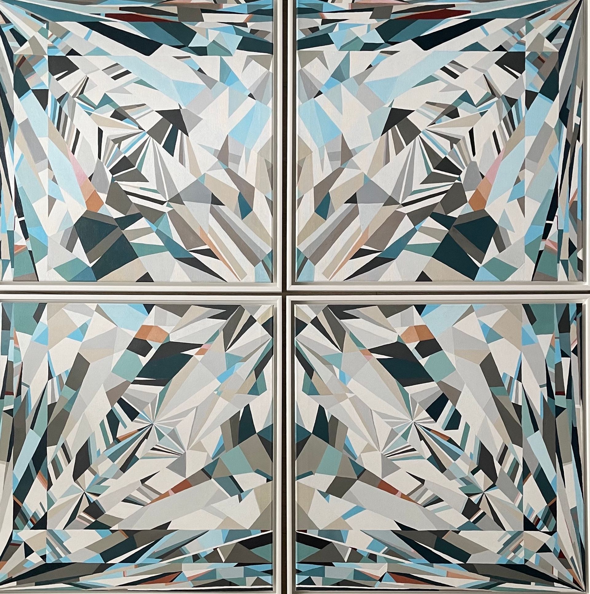 Марина Астахова (Картина, живопись - 
                  148 x 148 см) Diamond No 1