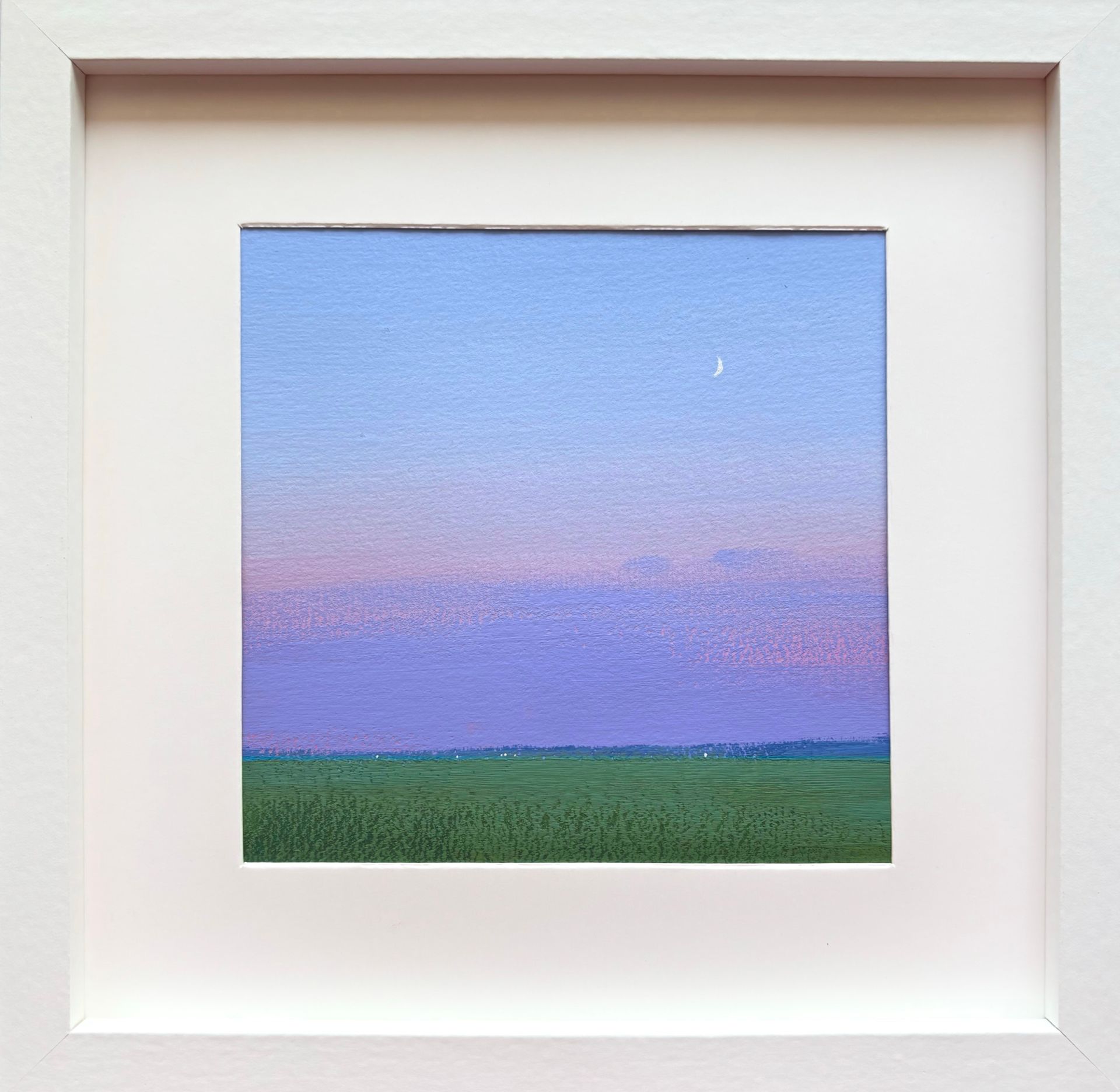 Александра Савина (Картина, живопись - 
                  25 x 25 см) Вечерний этюд