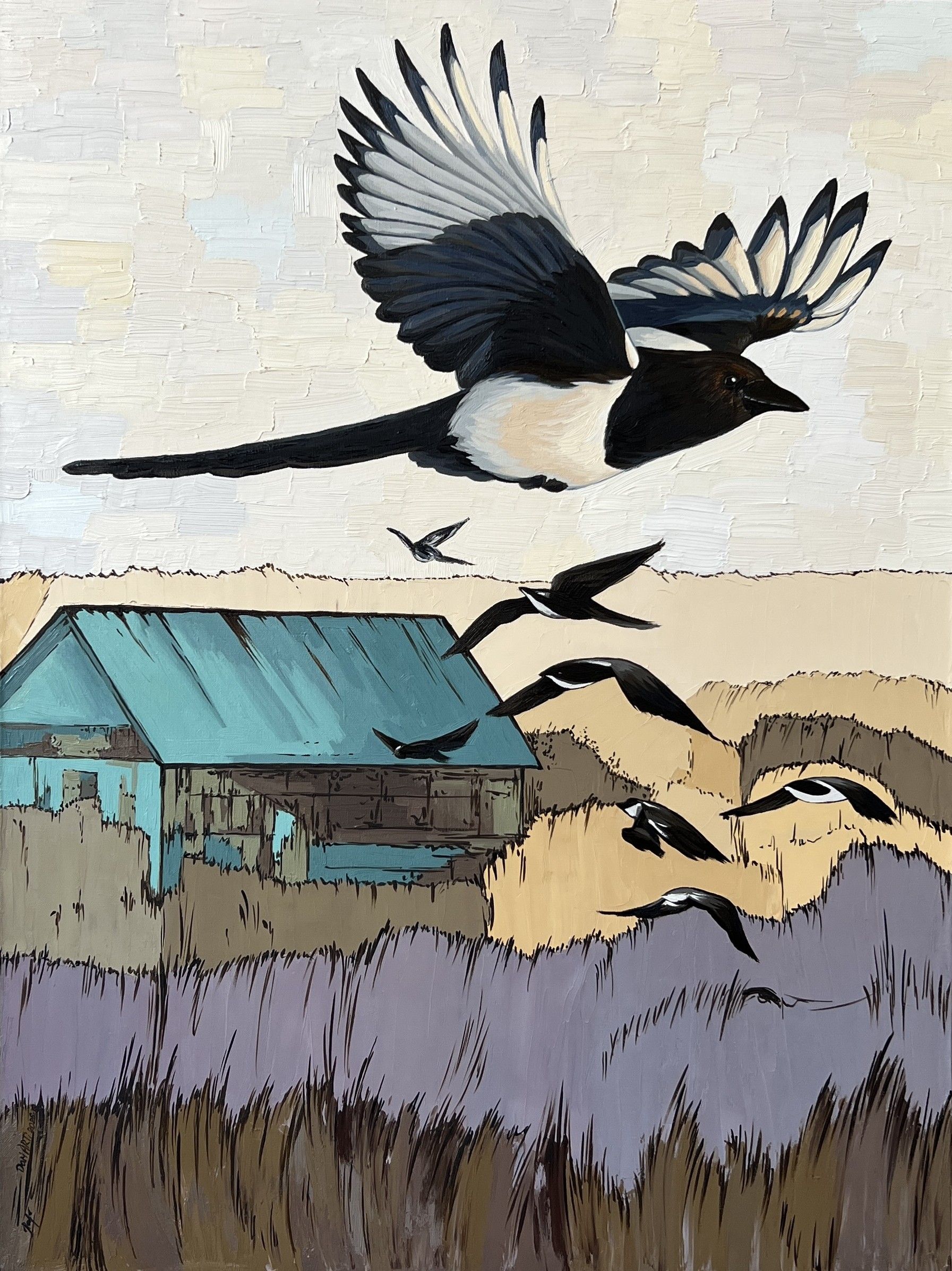 Дарья Палагина (Картина, живопись - 
                  60 x 80 см) Полёт