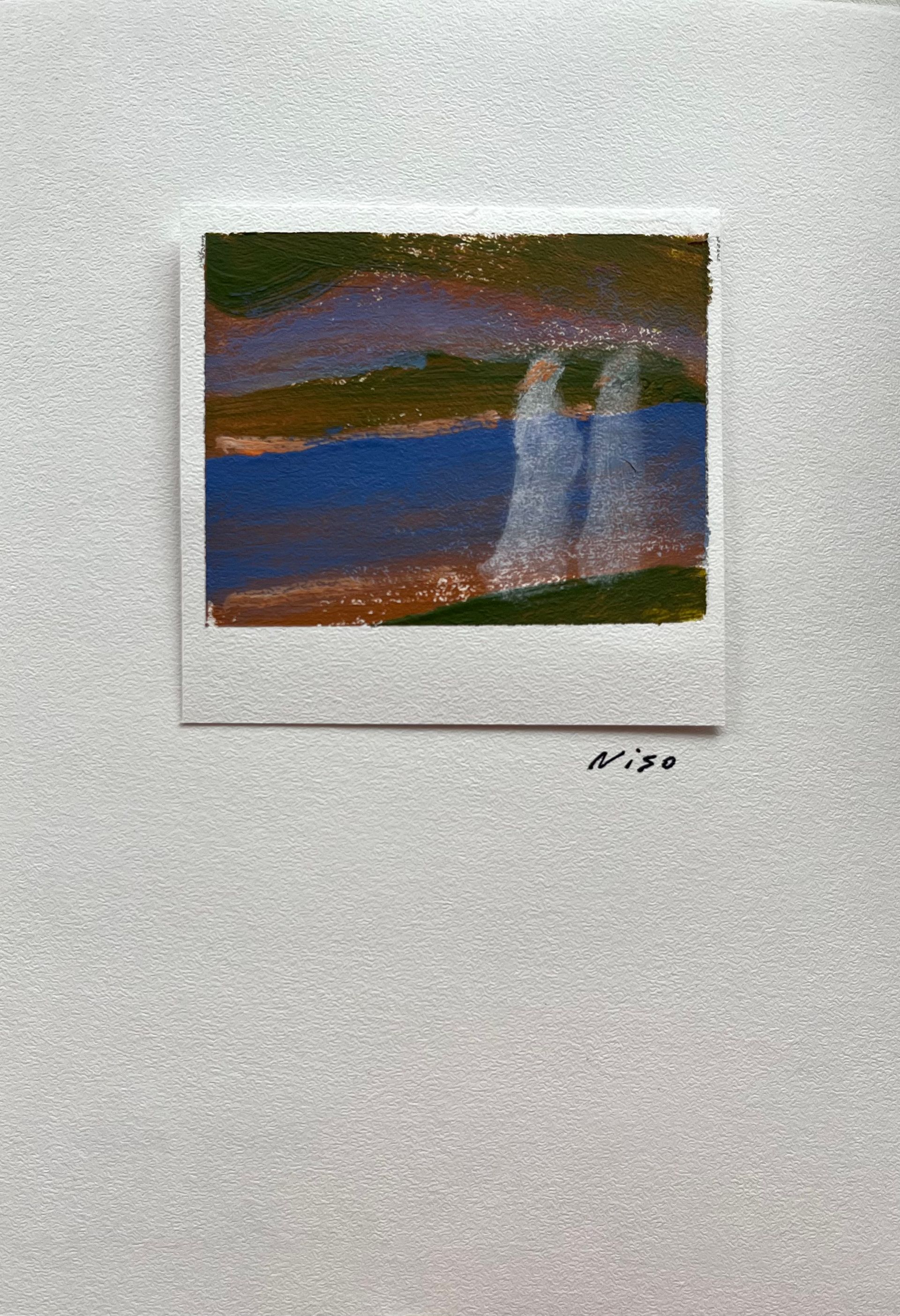Нисо Атаханова (Авторская графика - 
                  14.8 x 21 см) Без названия