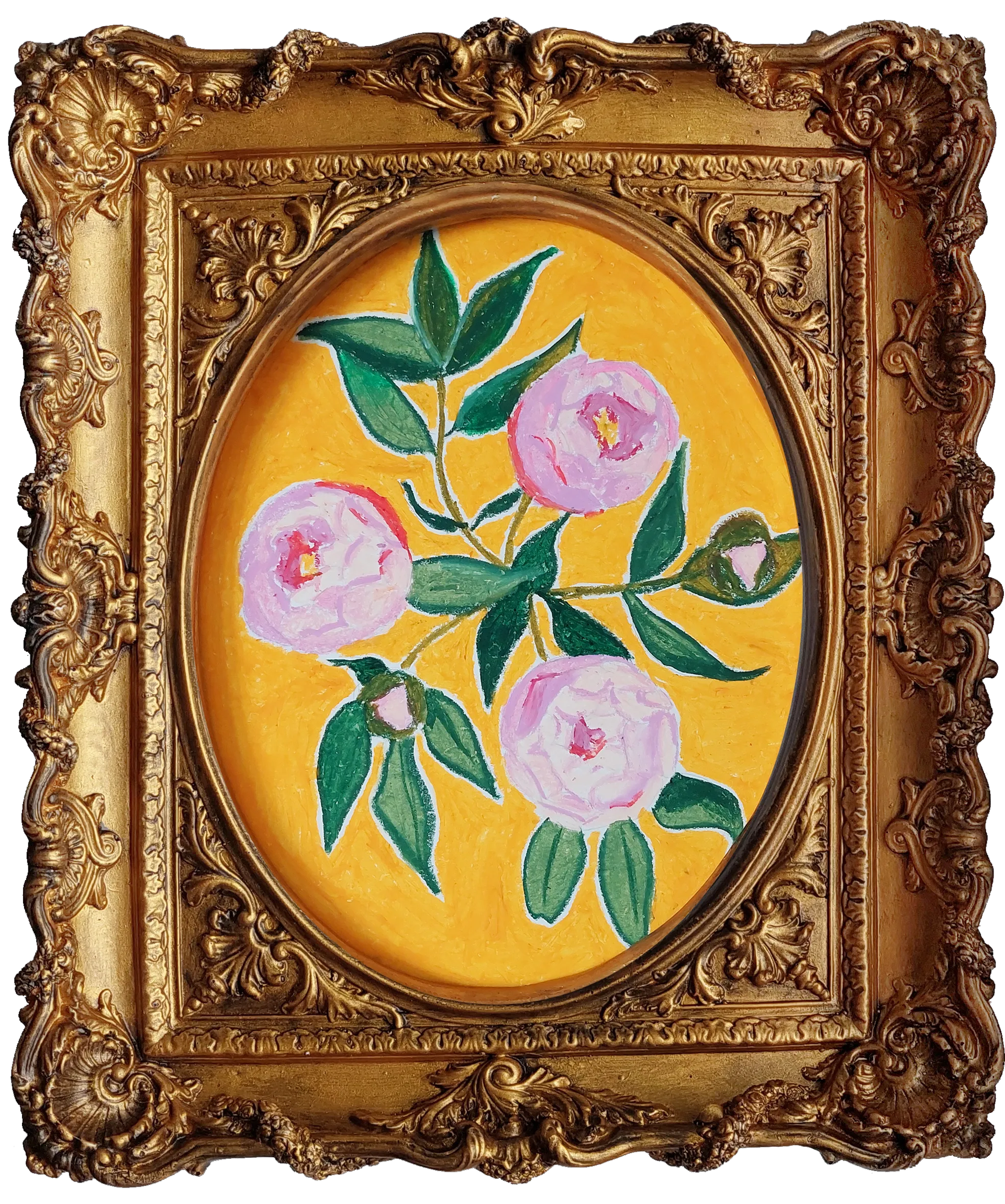 Оливия Лем (Авторская графика - 
                  28 x 33 см) Пионы