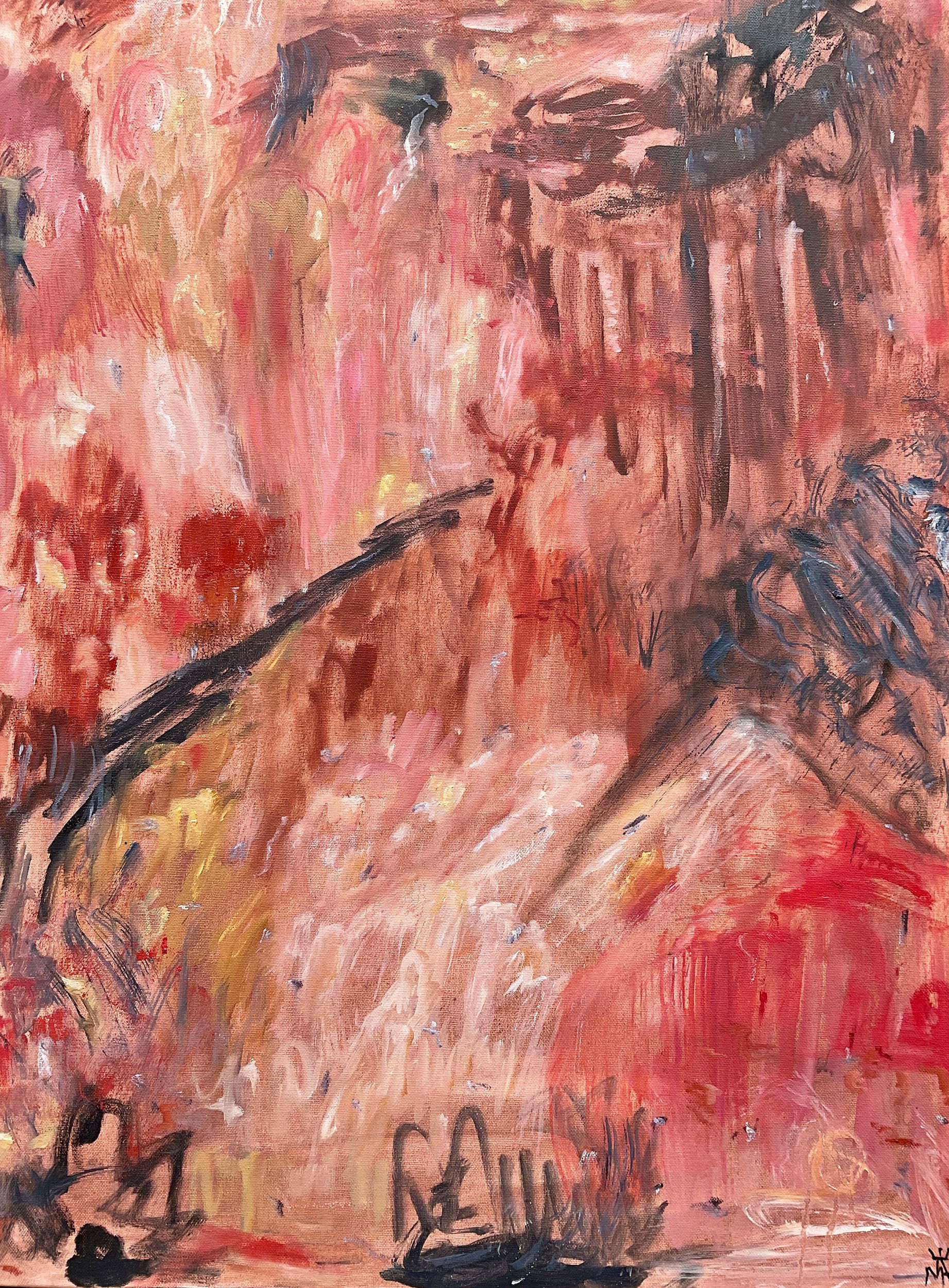 Мария Алдашкова (Картина, живопись - 
                  60 x 80 см) Город, освещенный солнцем